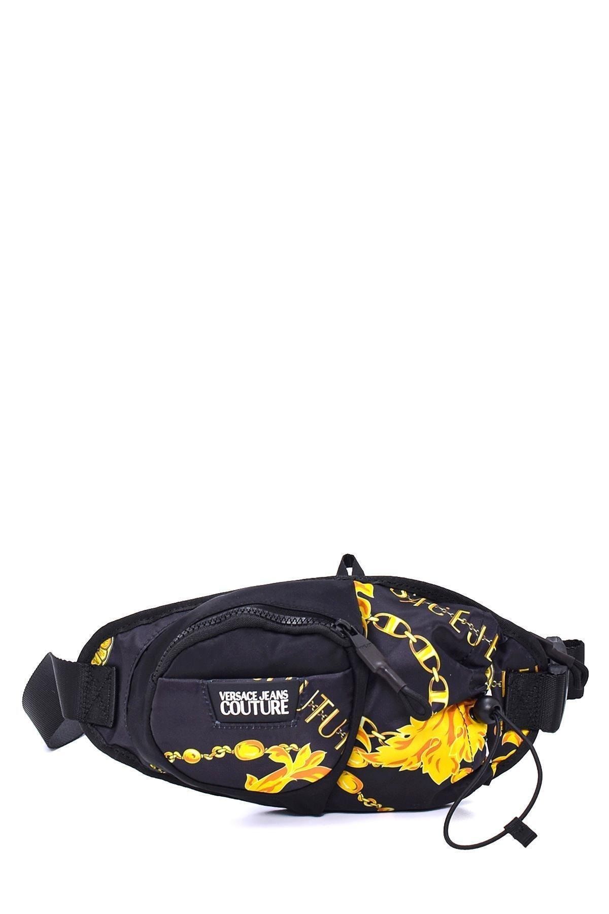 VERSACE JEANS COUTURE Bum Bag Black Plain Trendyol