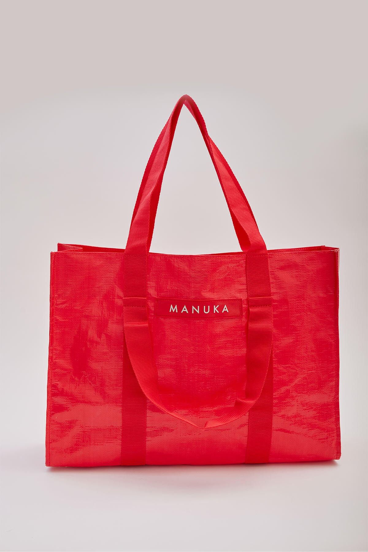 Manuka-STRANDTÁSKA PIROS 5