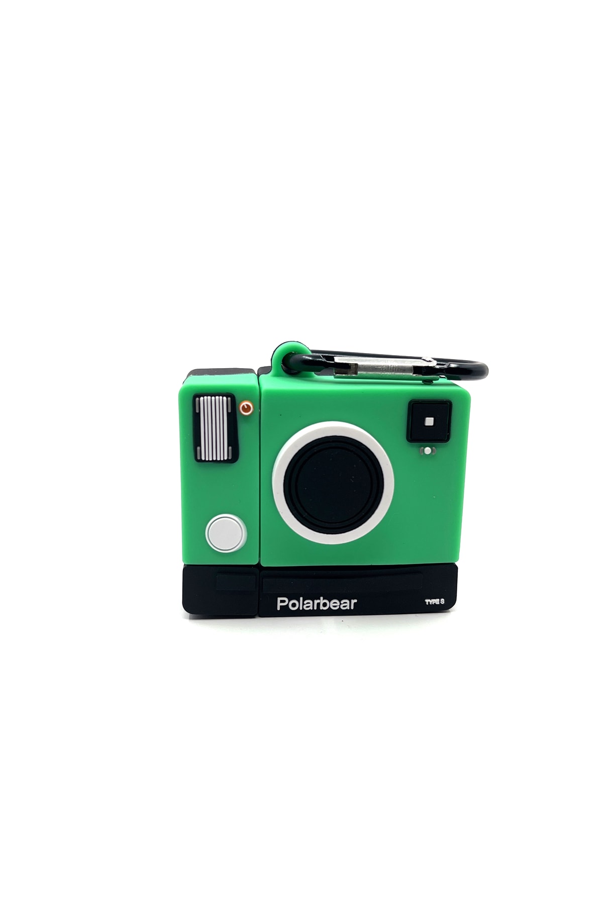 Kamera Mint Yeşili Polarbear Tasarımlı Hediye Kılıf