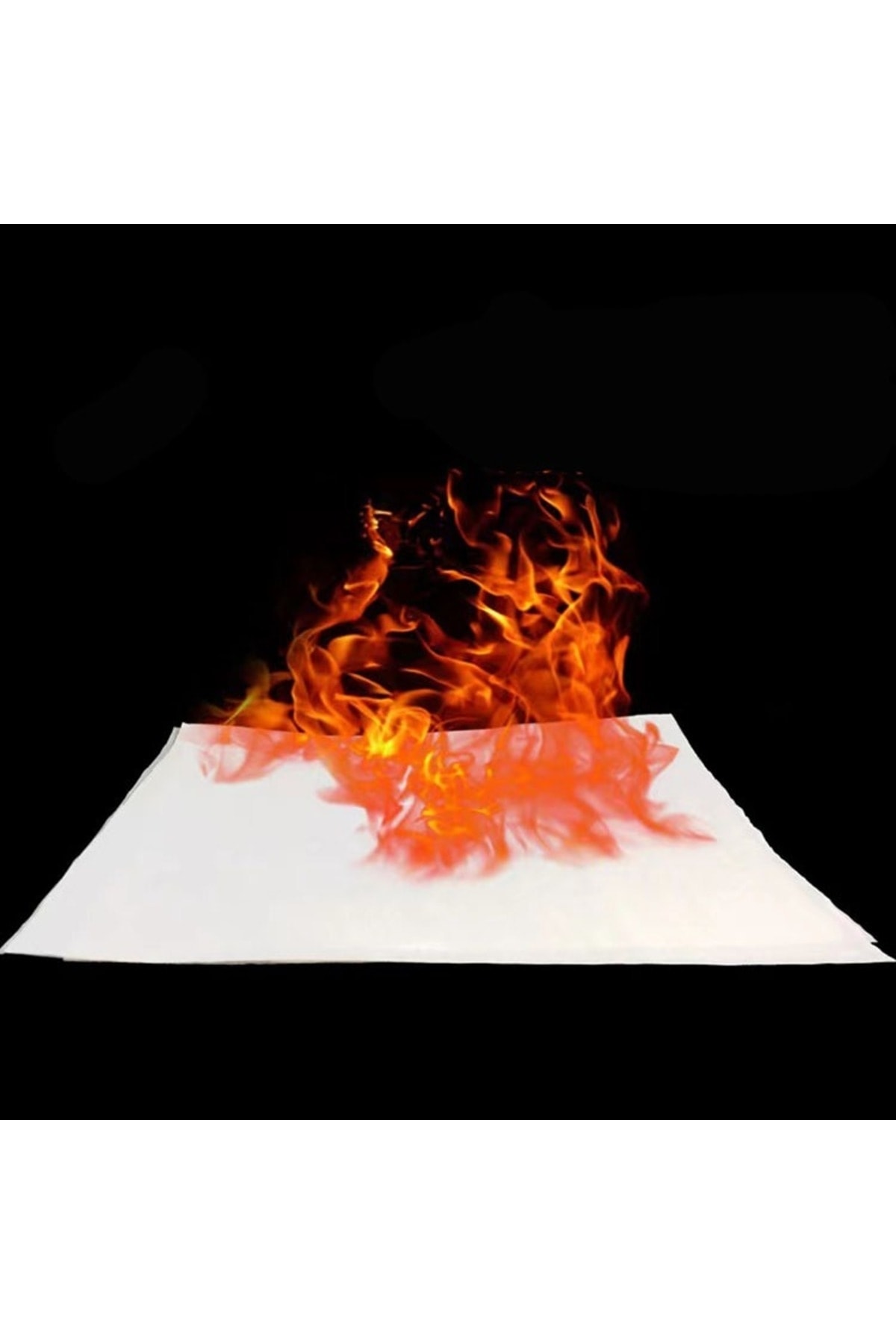 Nettcraft 50 x 20 cm 3 Yaprak Beyaz Flash paper Alev Kağıdı