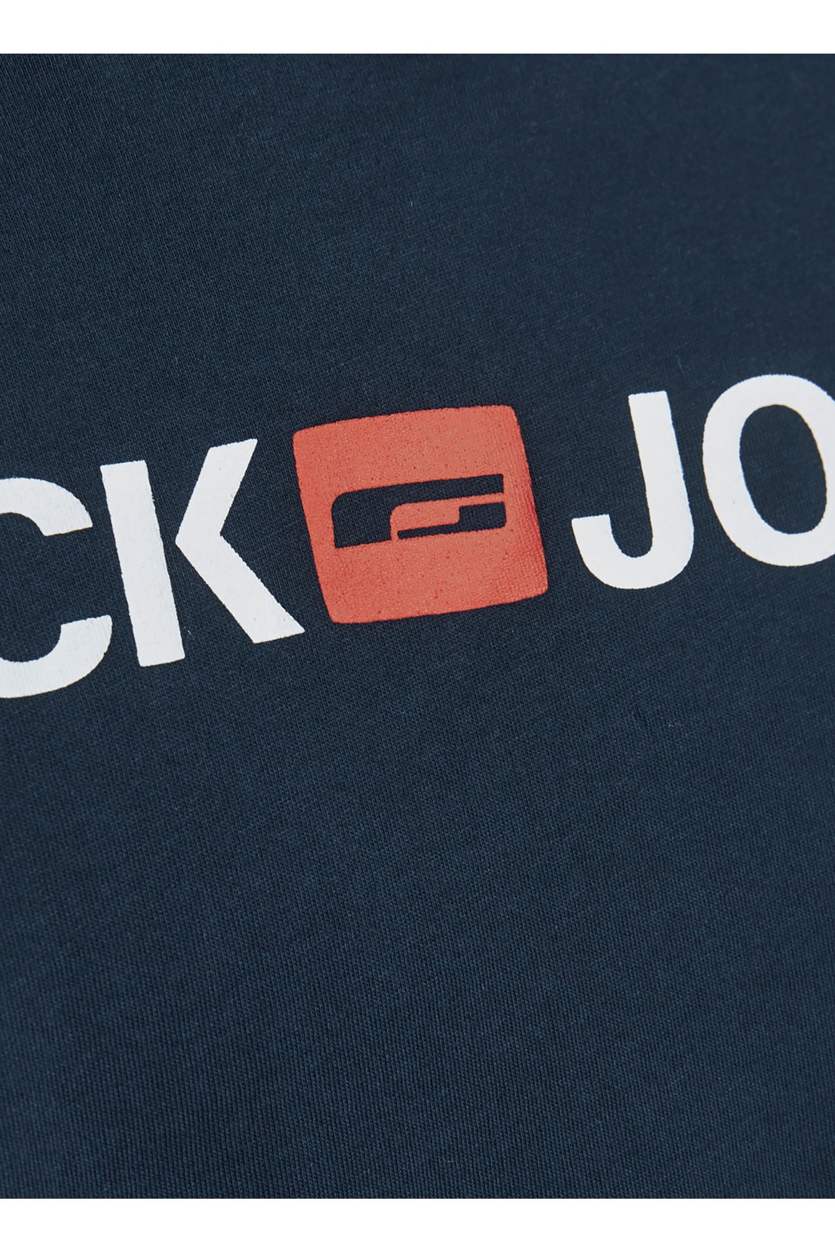 تی شرت جک اند جونز مردانه پنبه ای آبی سرمه ای  طرح دار Regular/رگولار    T-shirt  | Jack & Jones 5003055677 TR - تصویر 5