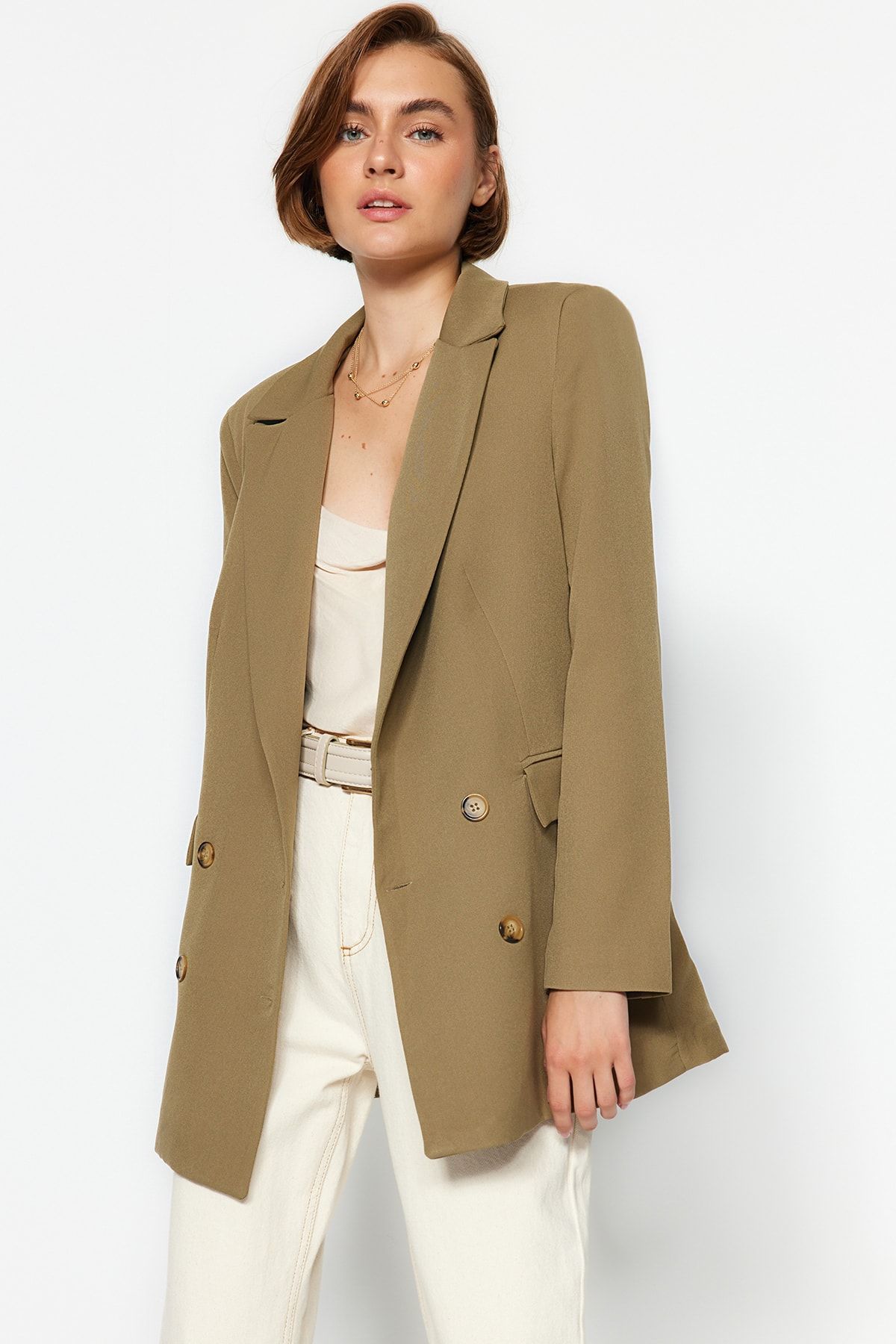 Women s Blazers Vests Professional and Chic Trendyol