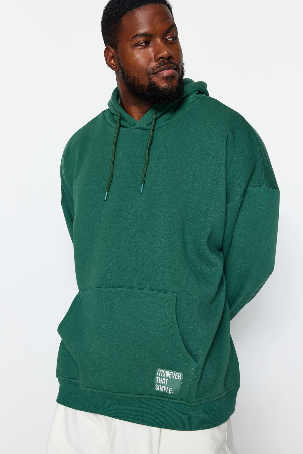 Green hoodie mens hotsell