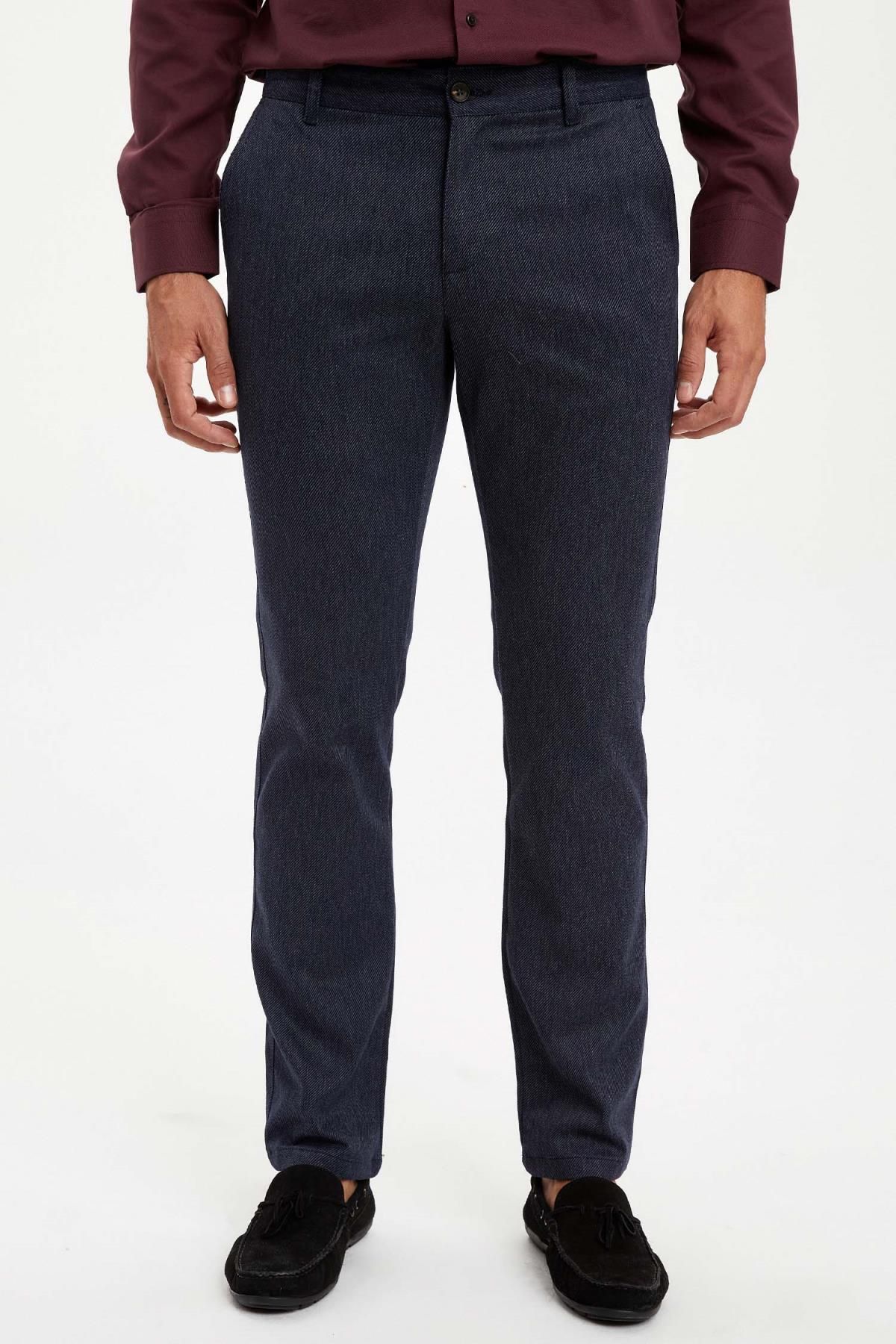 DeFacto-Regular Fit Chino Trousers 2