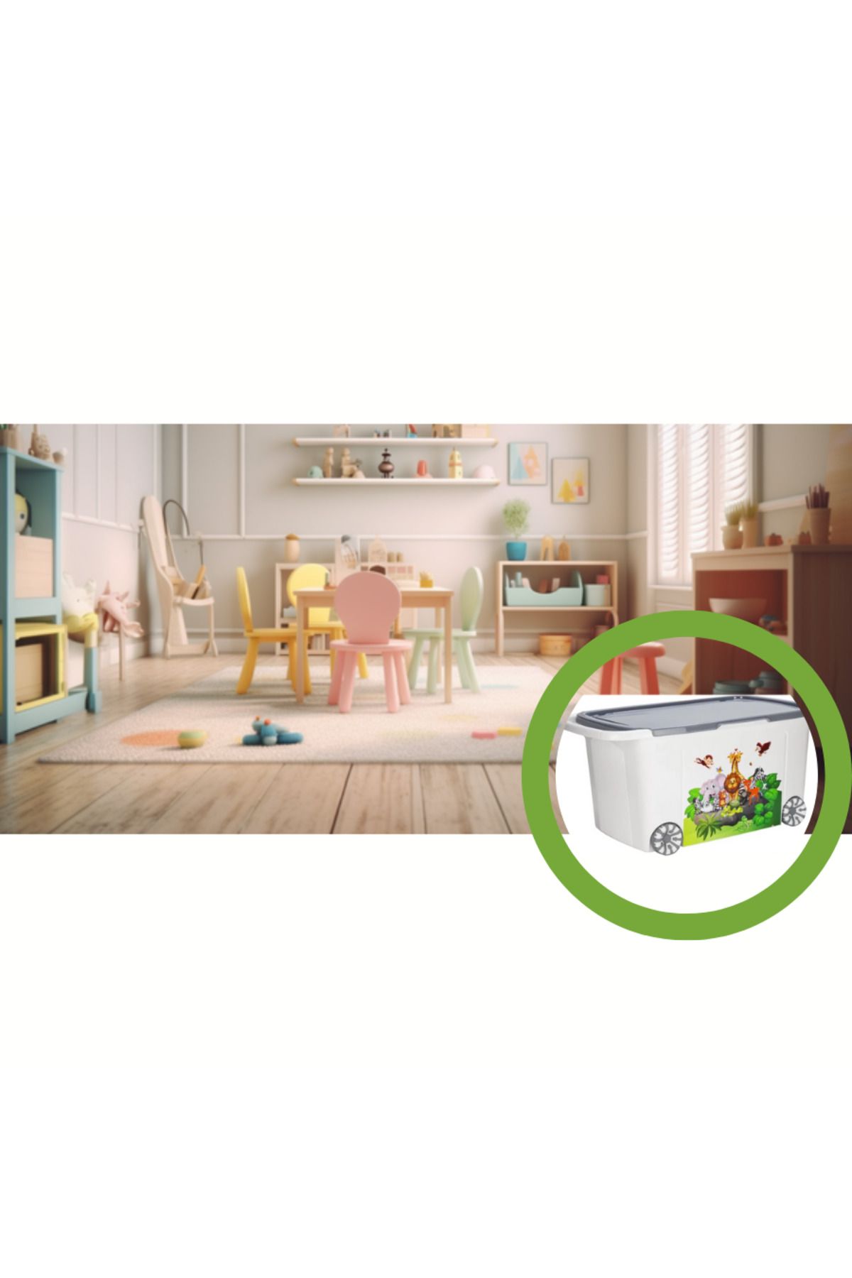 Hard plastic clearance toy box