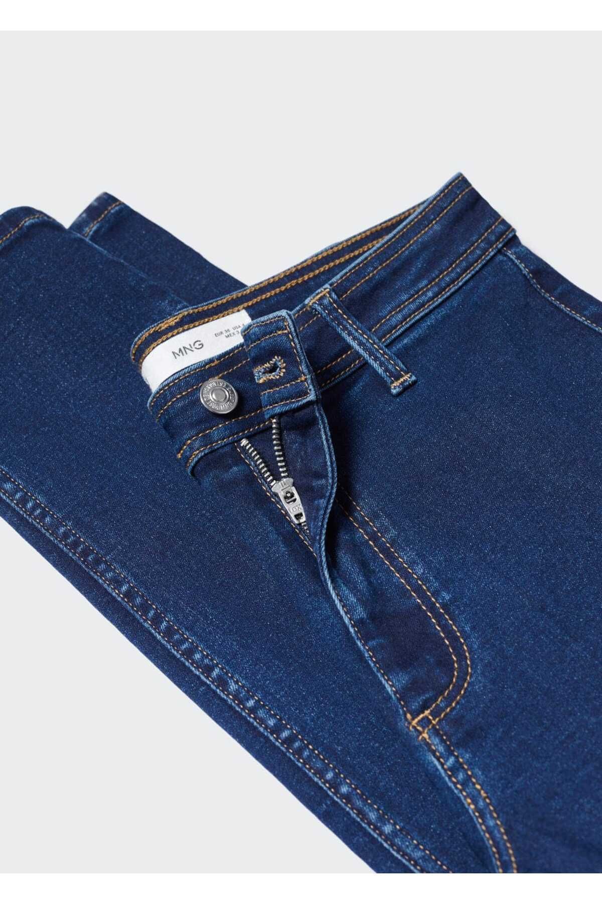 Yüksek Bel Pamuklu Jegging