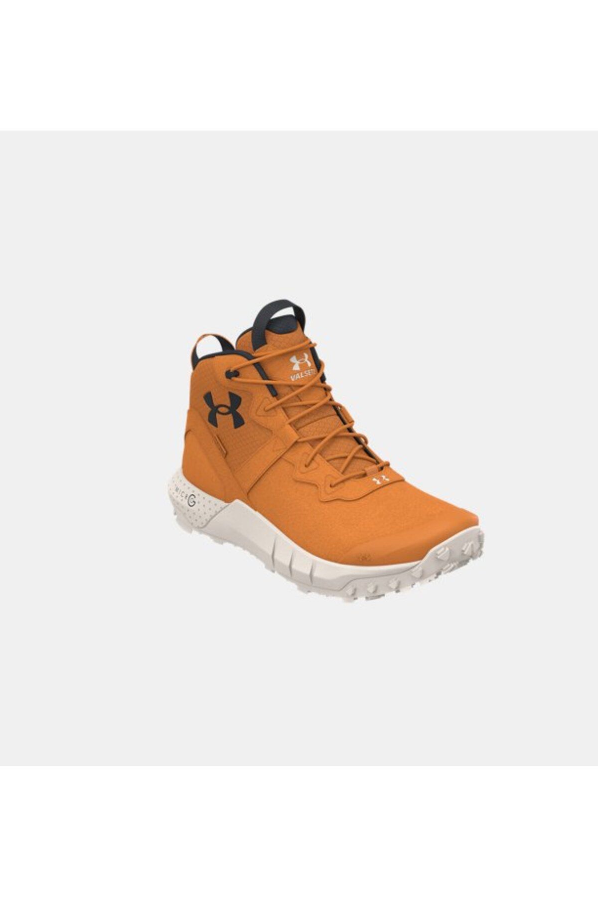 کفش های فضای باز نارنجی مردانه UA Micro G® Valsetz Trek Mid چرمی Tactical 302557 800 Under Armour
