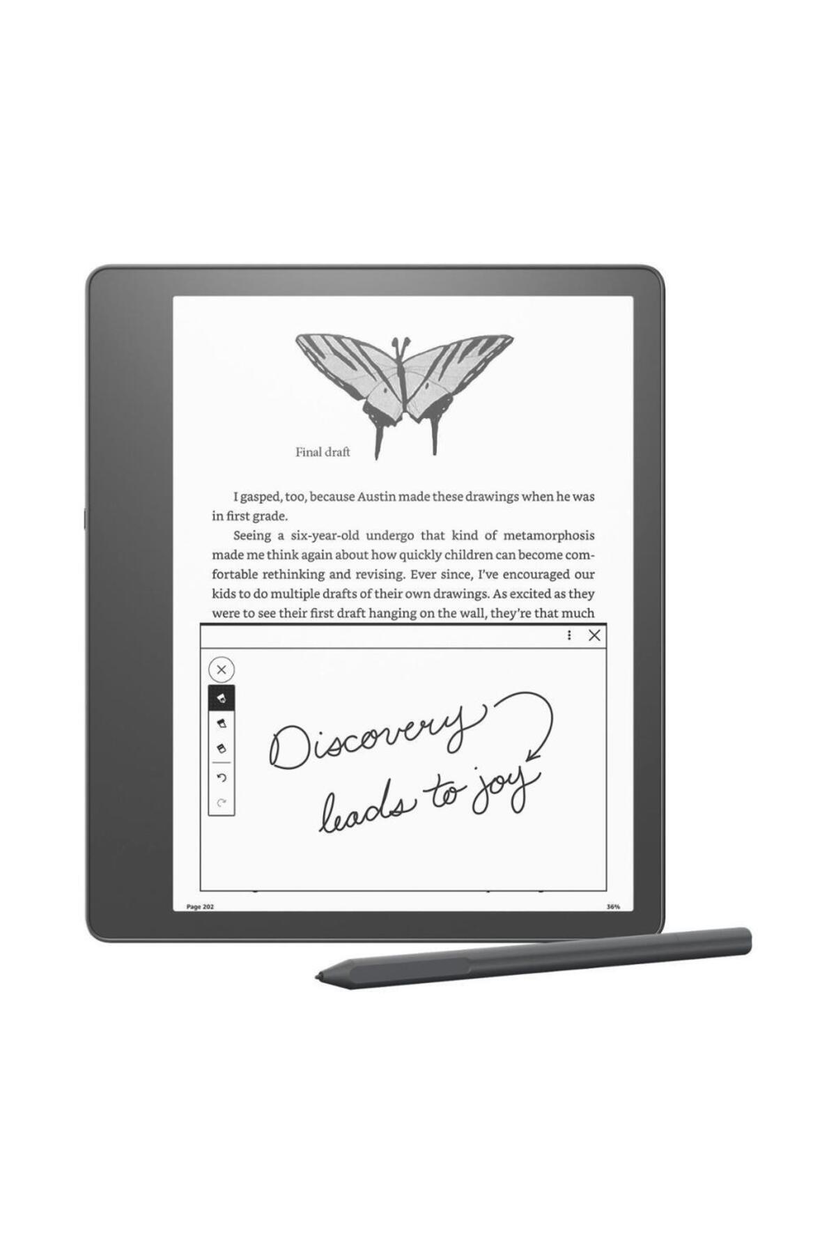 Amazon Kindle Scribe (2022) 16GB 10.2" GRİ (w Premium pen)
