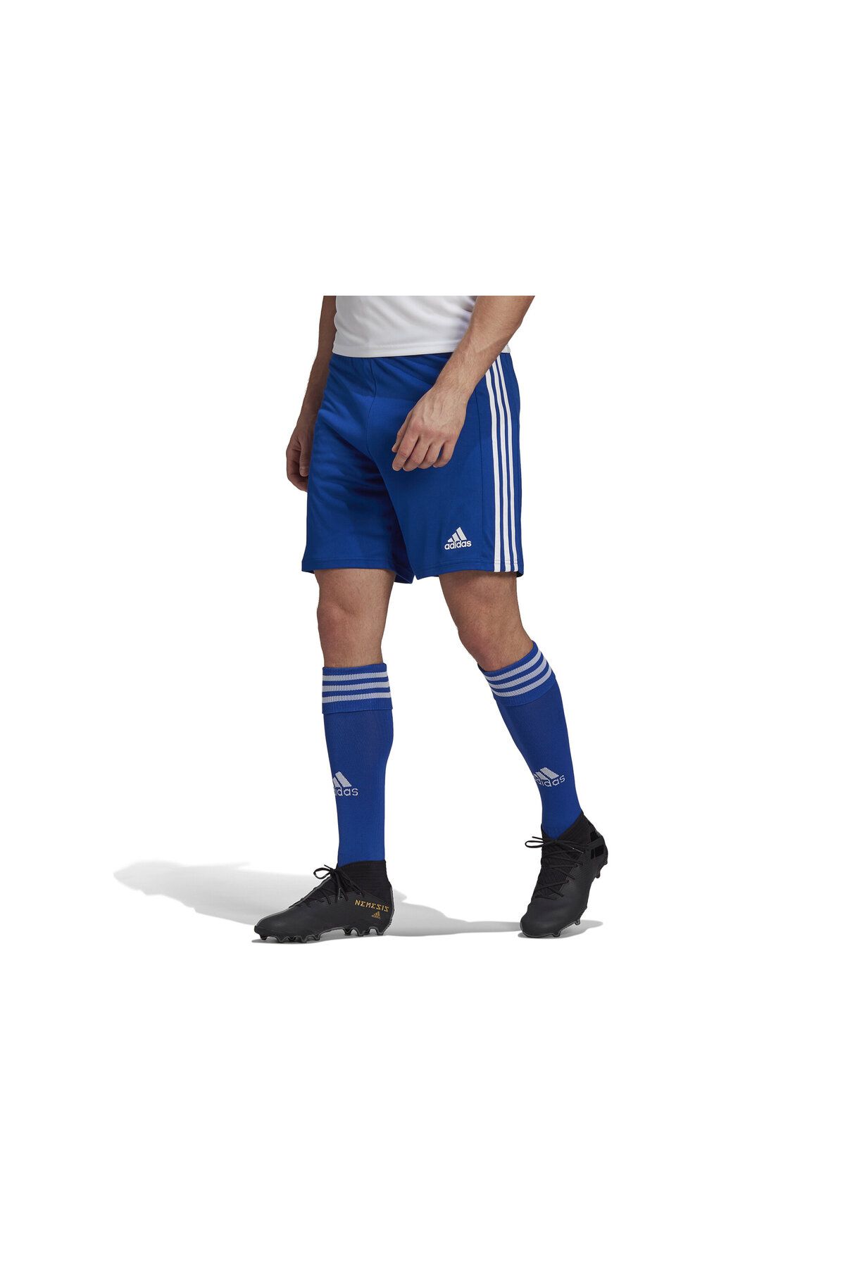 شورت فوتبال مردانه Squad 21 Sho GK9153 آبی adidas