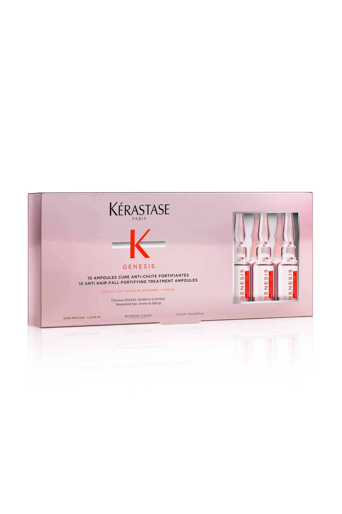 آمپول سرم Genesis Cure Fortifiantes Anti-chute برای پیشگیری از ریزش مو 60میل کراستاس Kerastase