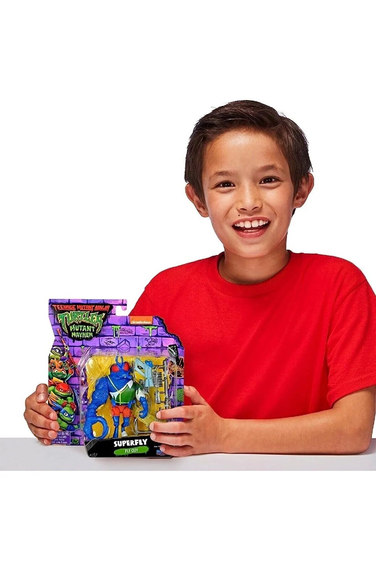 NINJA TURTLES Mutant Mayhem Aksiyon Figürler Superfly Fly Guy