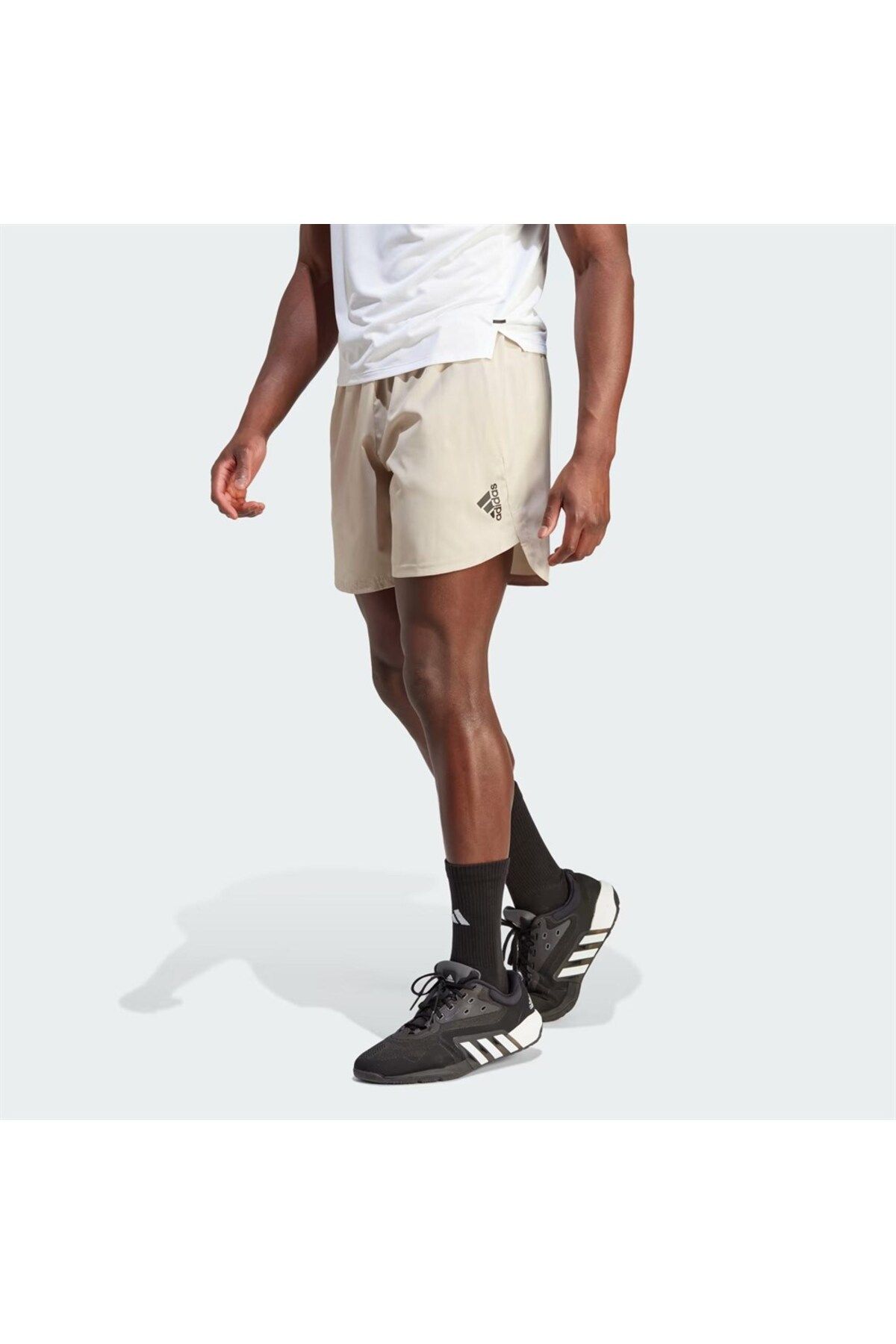 Adidas beige shorts hot sale