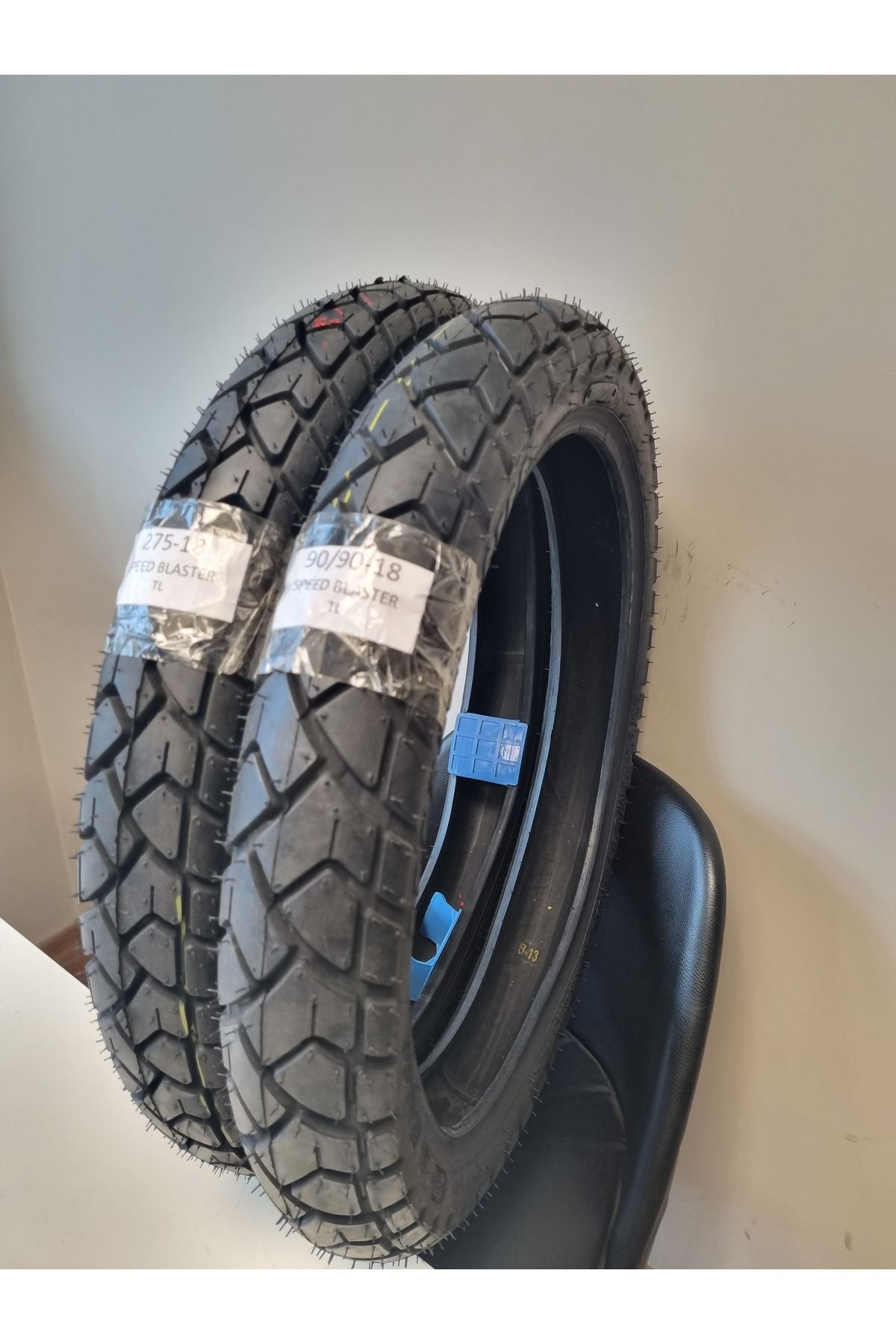 RALCO TYRES HONDA CBF 150 / CB 125E ÖN/ARKA SET 275-18 VE 90/90-18 DUBLEKS LASTİK SPEEDBLASTERSET