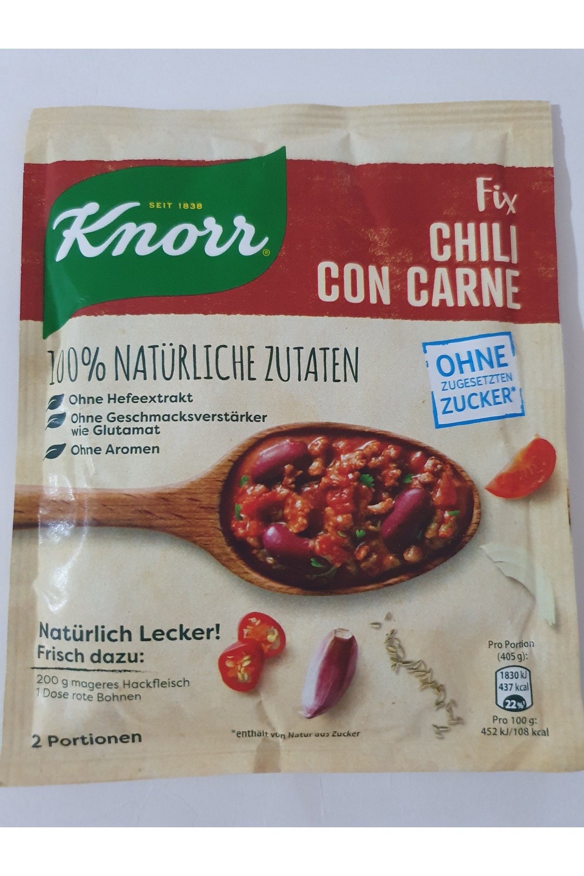 Knorr CHILI CON CARNE Fiyatı, Yorumları Trendyol