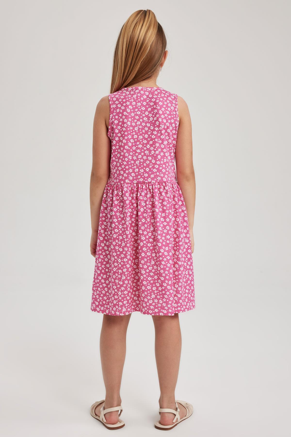 لباس مجلسی دخترانه صورتی دفکتوDefacto | B0673A823SM اورجینال - تصویر 7