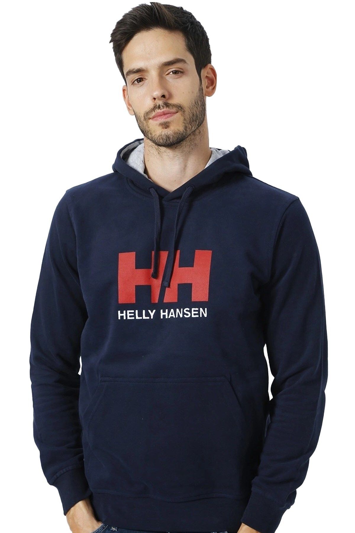 Helly Hansen Logo Hooded Men s Sweatshirt HHA.33977 597 Trendyol
