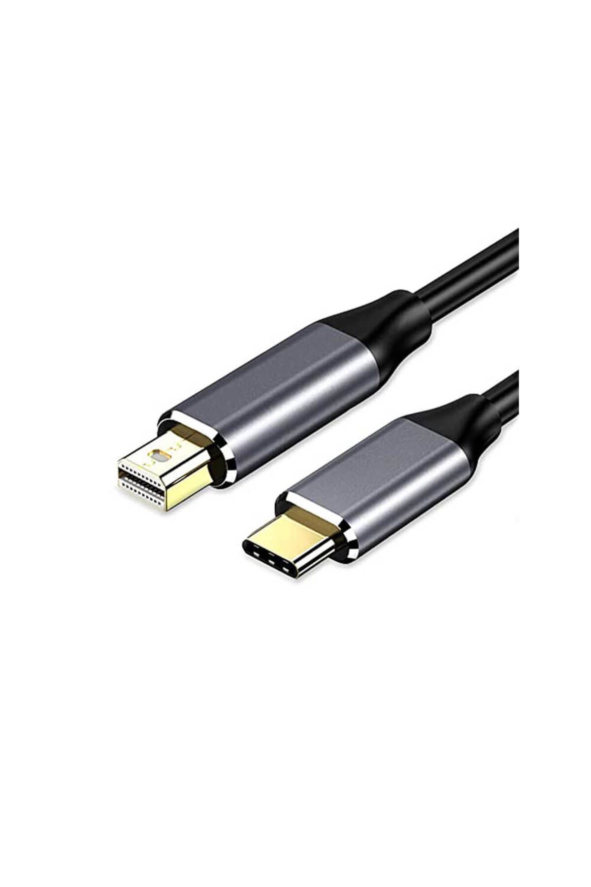 Koodmax-1.8m USB-C USB 3.1 Type C to Mini DisplayPort 4K@60Hz Cable Image Transfer Cable 3