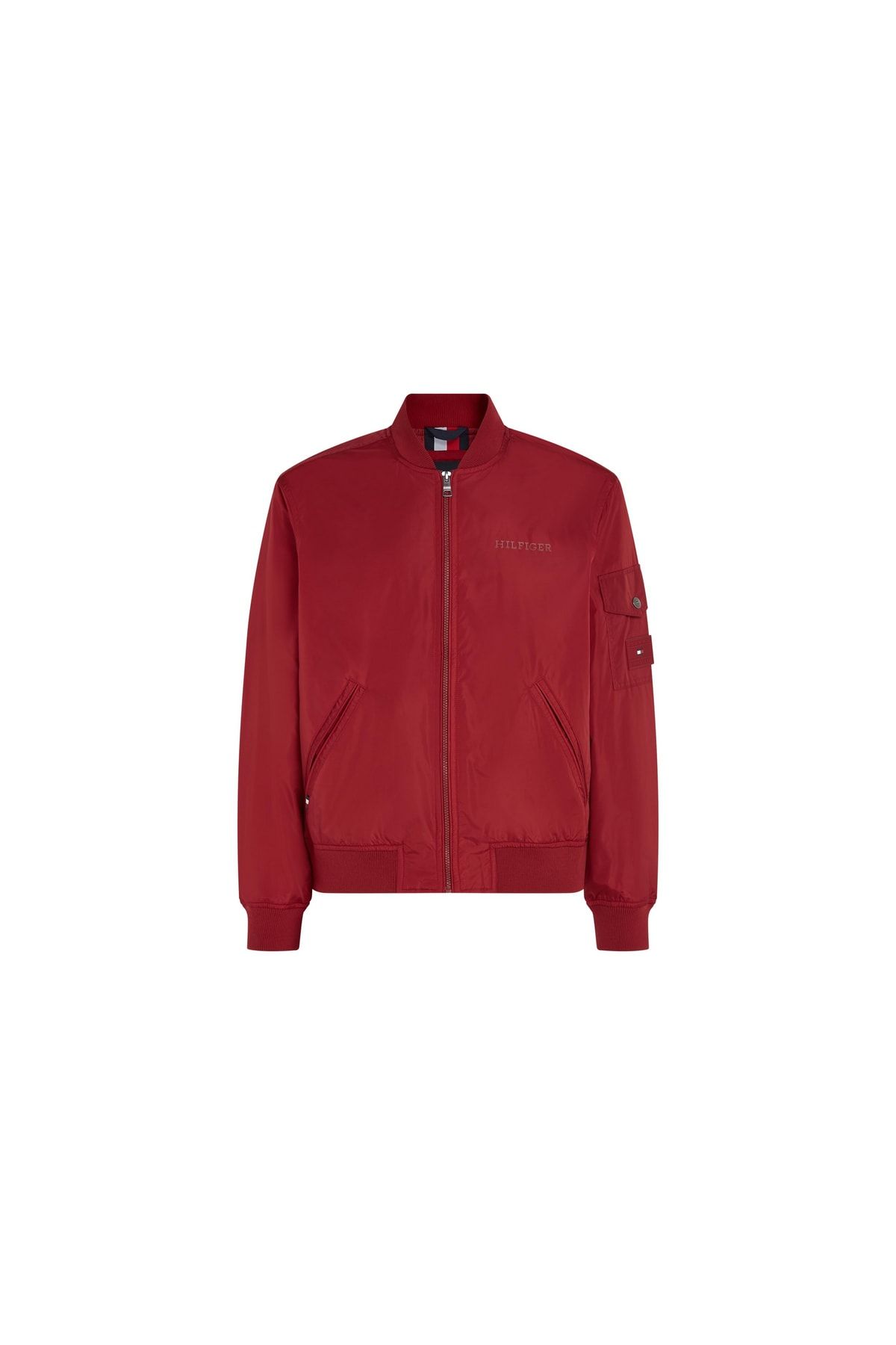 Tommy Hilfiger Jacket Red Regular fit Trendyol