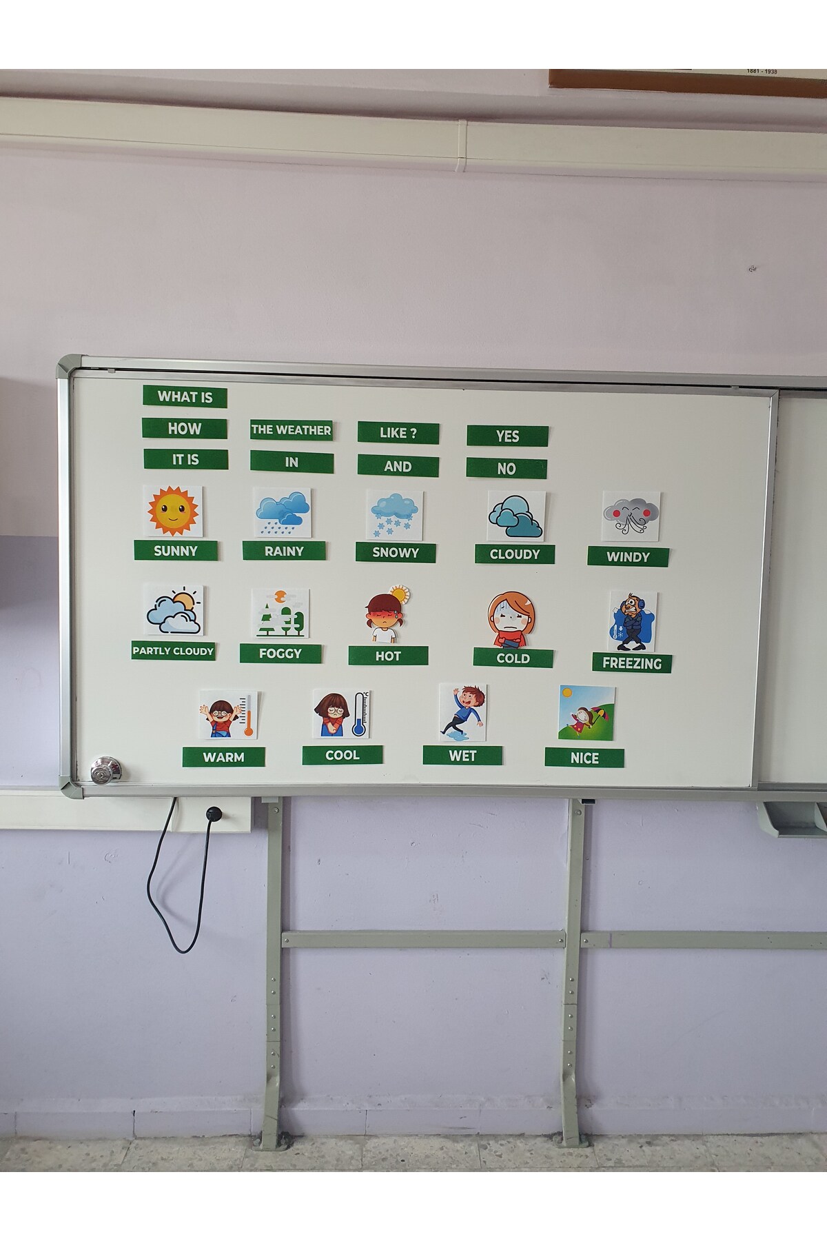 ۳. کلاس ۹. واحد درس مقناطیس‌شده هواشناسی از نمد