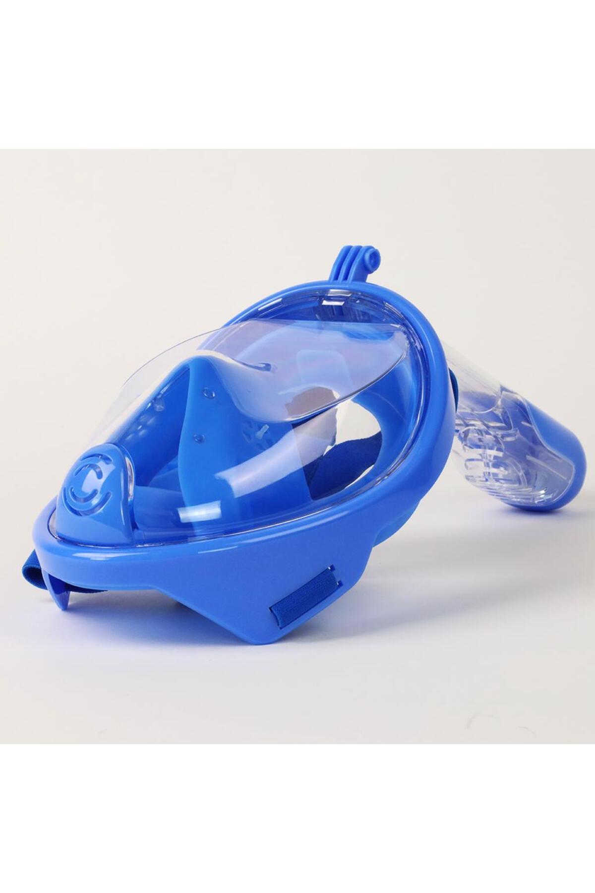 Full Face Mask Blue Color Blue Water World