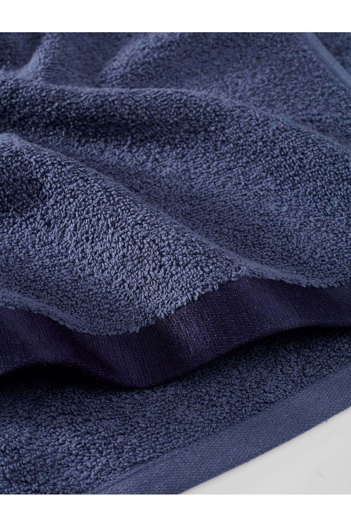 Navy blue bath towels best sale