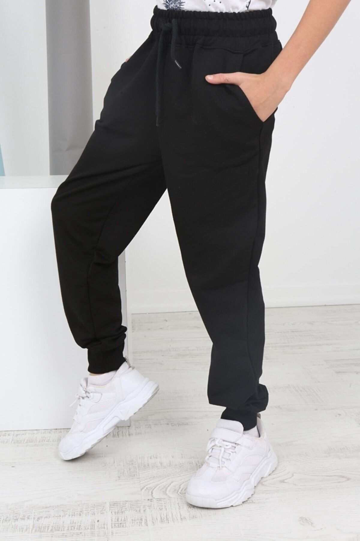 Düz 4’lü Cepli Jogger Erkek Eşofman Altı