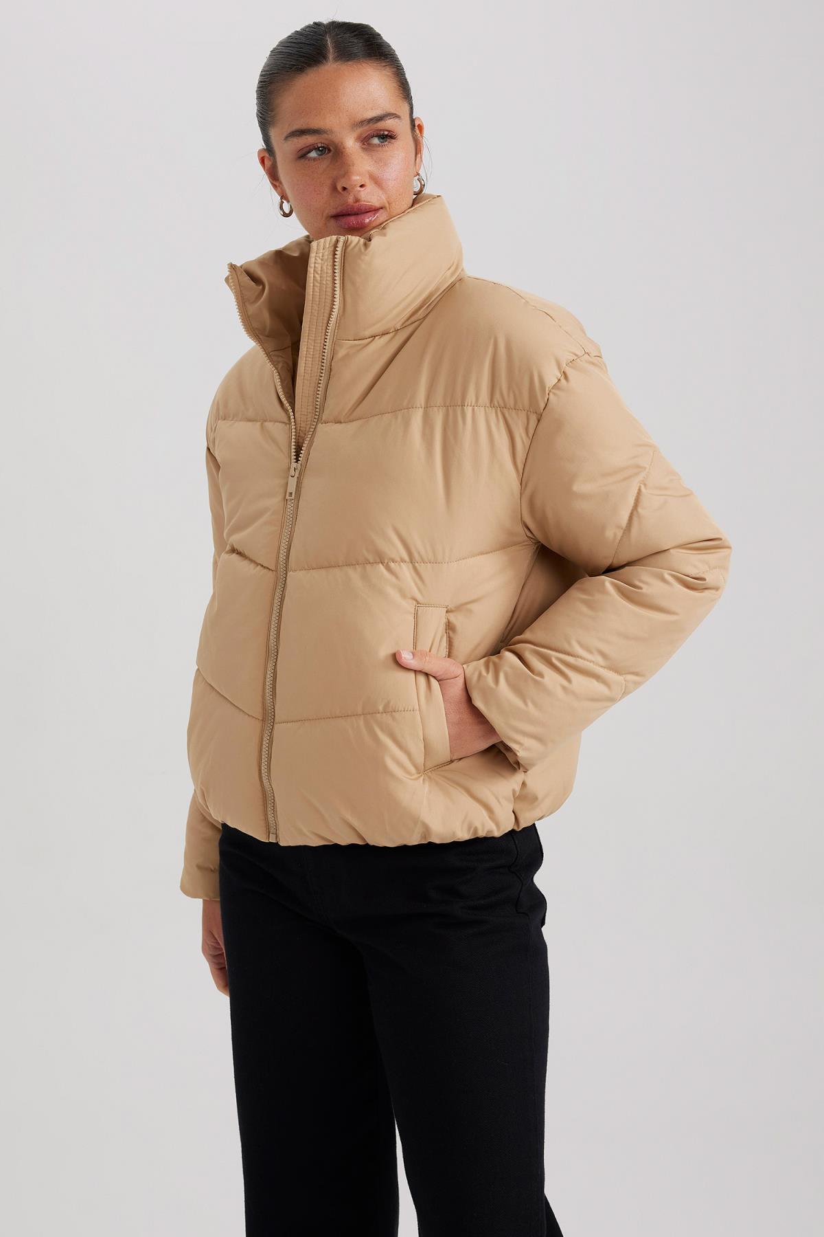 کاپشن زنانه دفاکتو | A3631AX23WN Defacto - Image 3