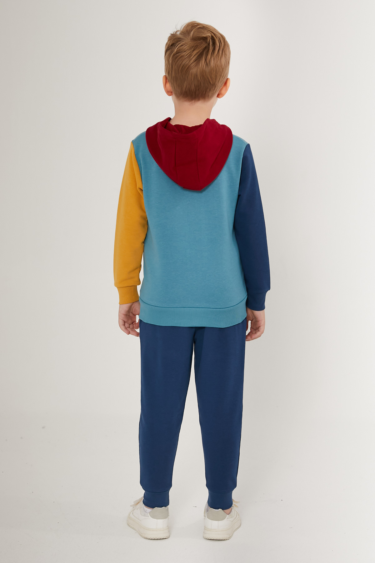 شلوار گرمکن پسرانه آبی یو اس پولوU.S. Polo Assn. | USPA1528 اورجینال - تصویر 5