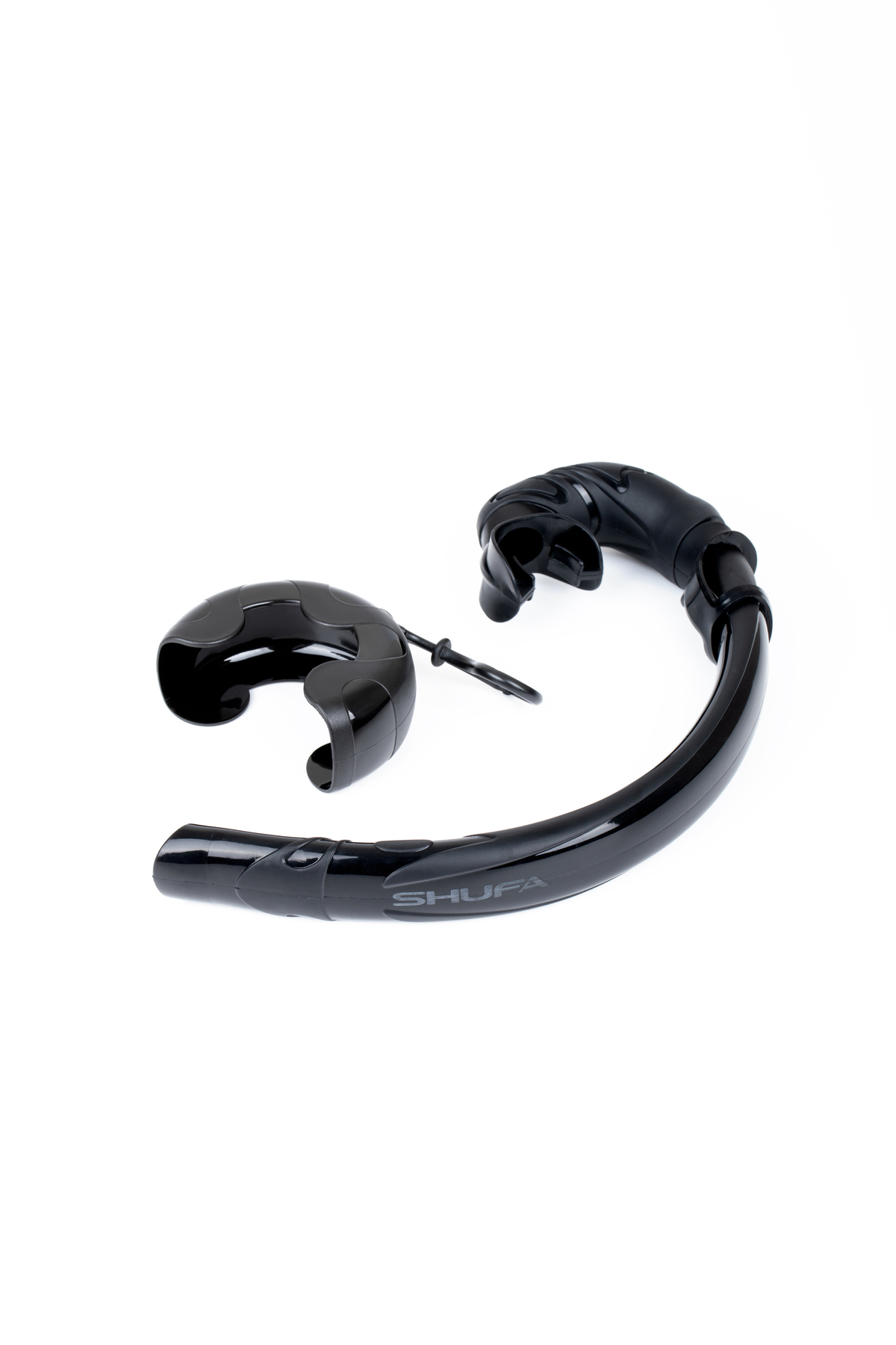 SHUFA Snorkel -100% Silikon Siyah Qs01