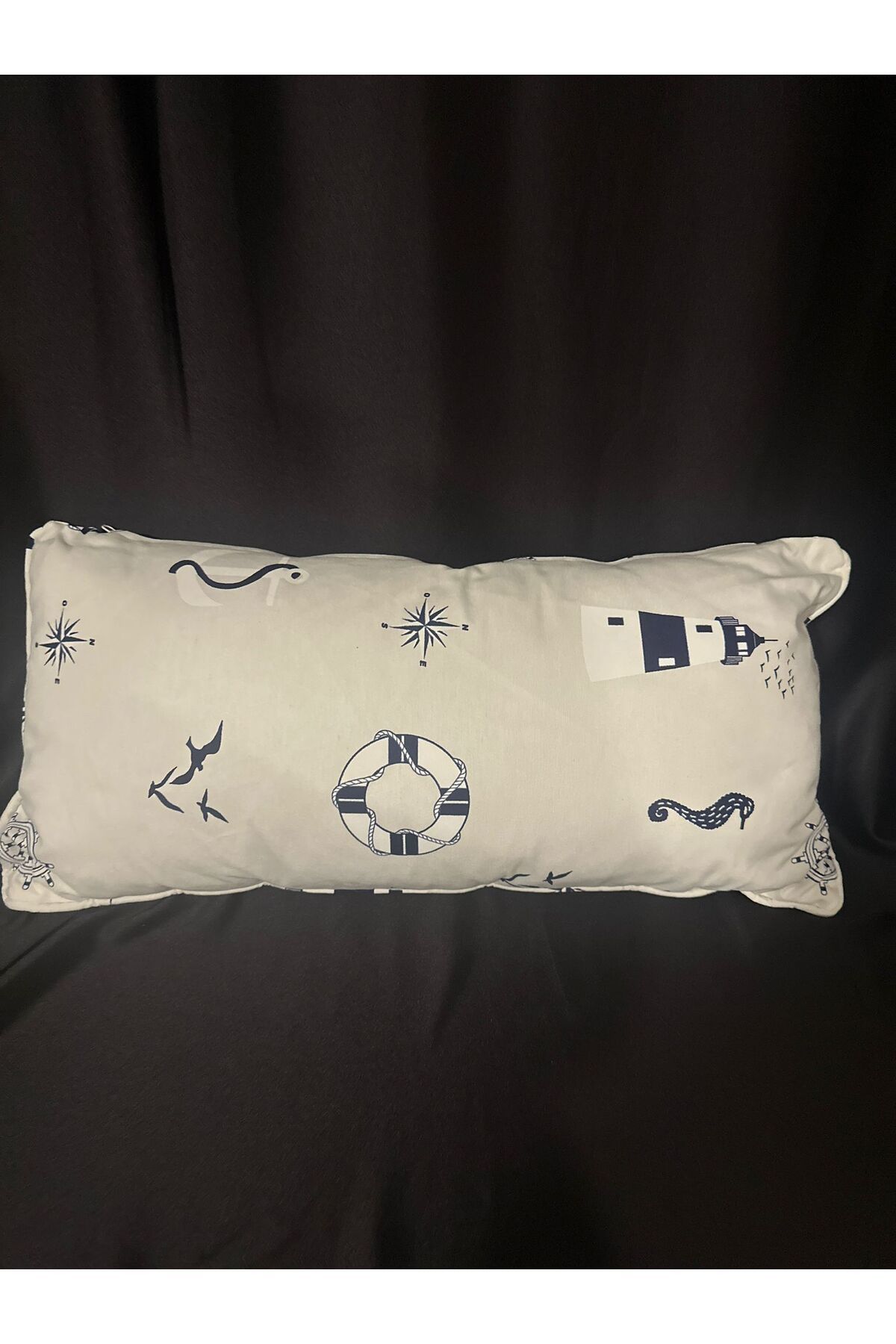 Pillow with discount beads inside