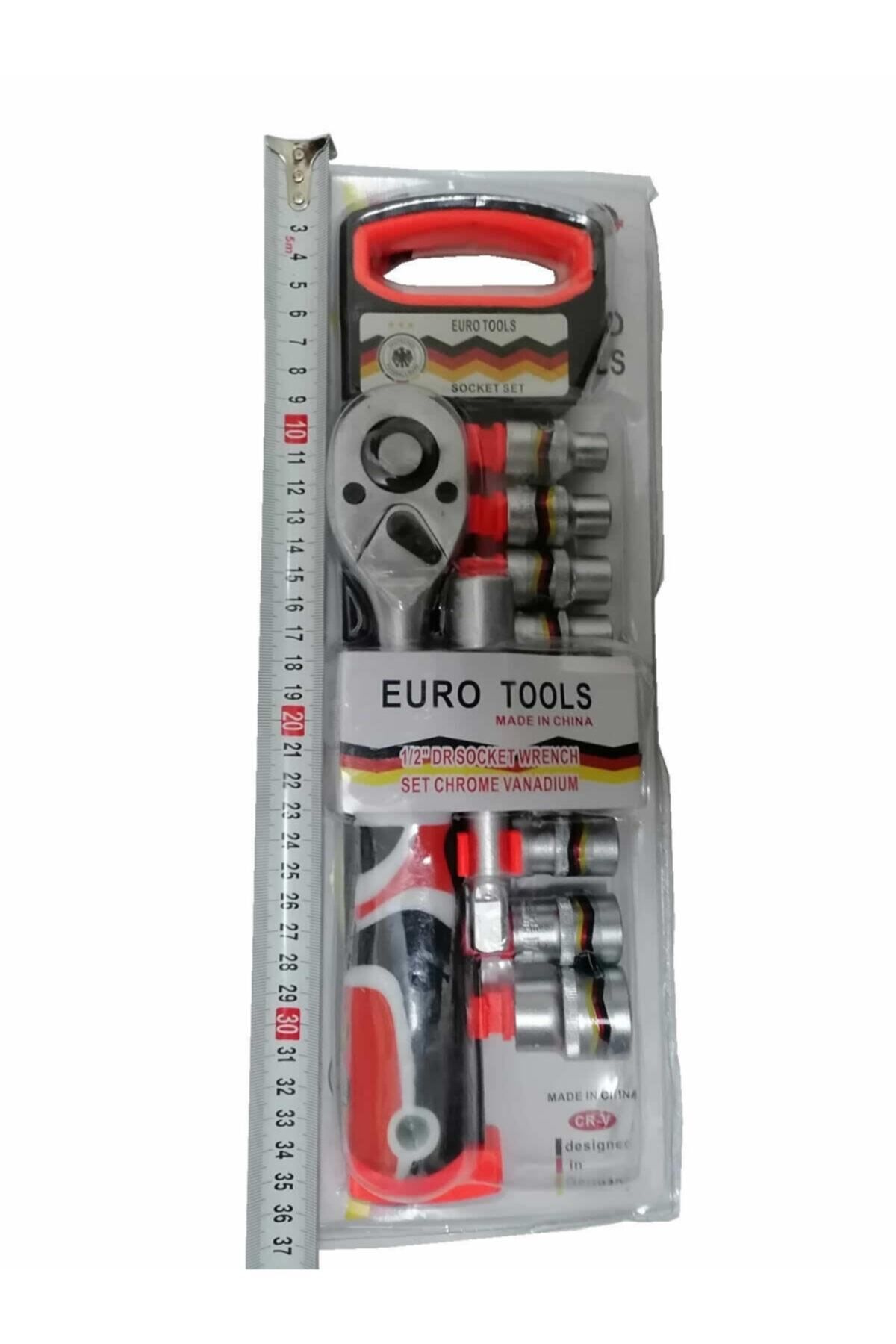 AKDS-Euro Tols 1/2 12 Piece Socket Set 3