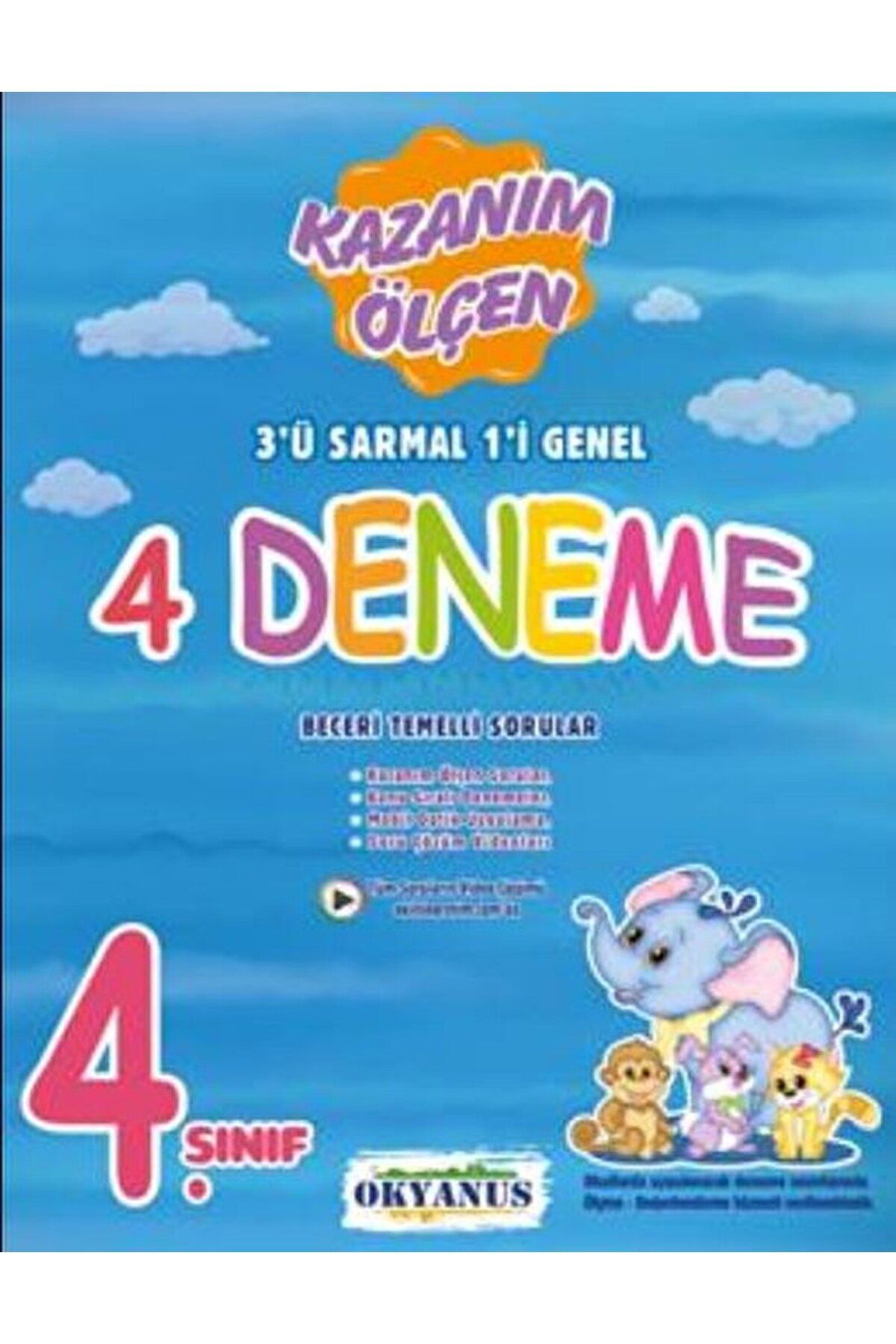 4. Sınıf Classmate 4'lü Deneme 2025 Okyanus Yayıncılık