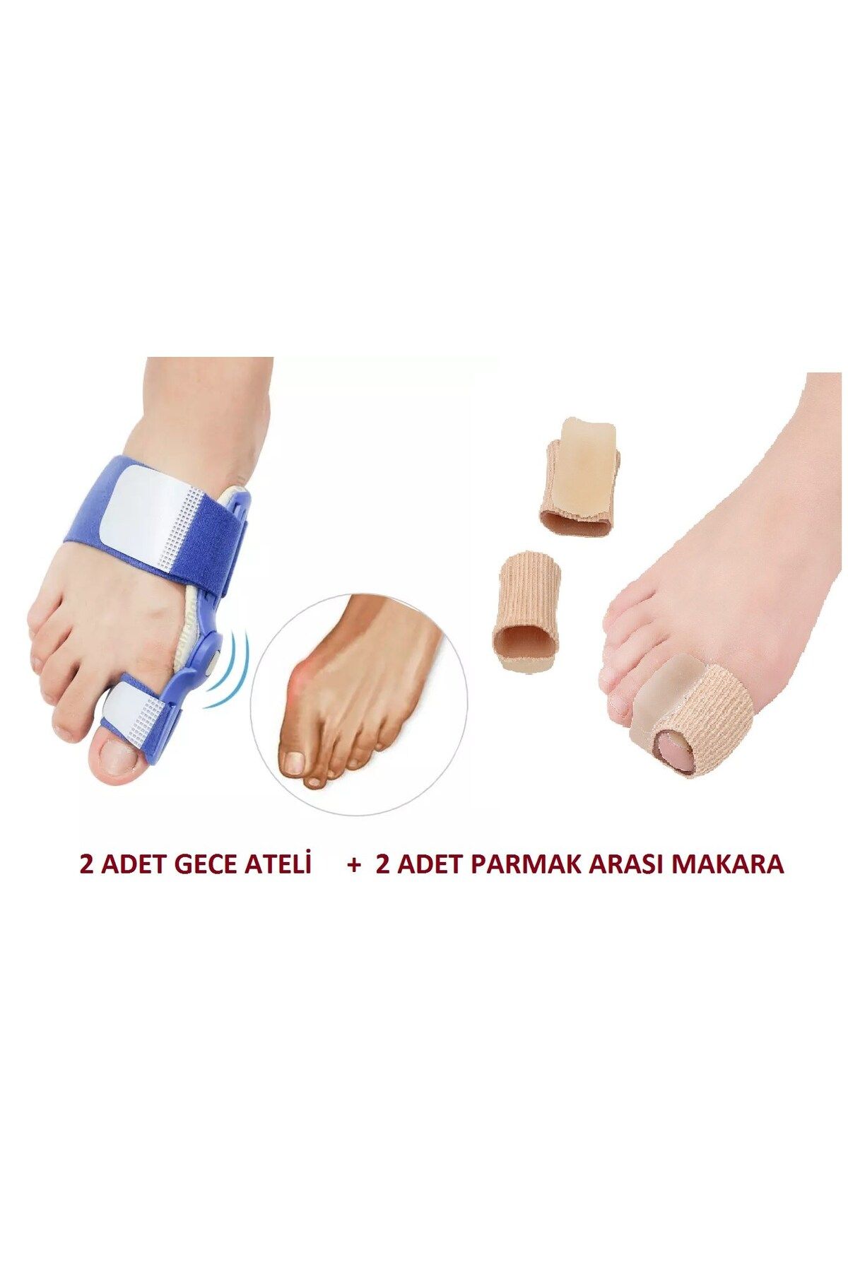 başarı ortopedi-Bunion Correction System - Hallux Valgus Soft Support Orthopedic 6