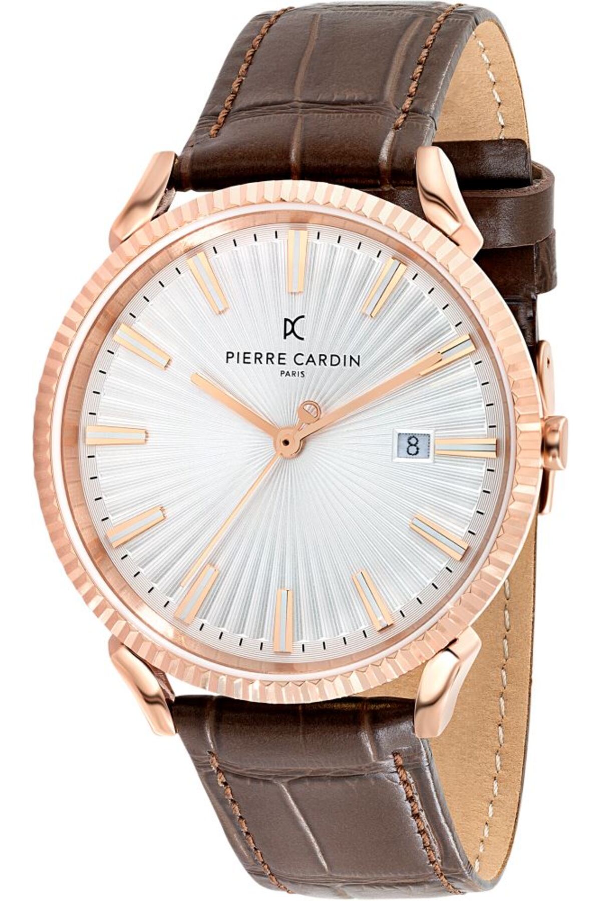 ساعت مردانه قهوه ای پیرکاردینPierre Cardin | SPC01.23066 اورجینال - تصویر 2