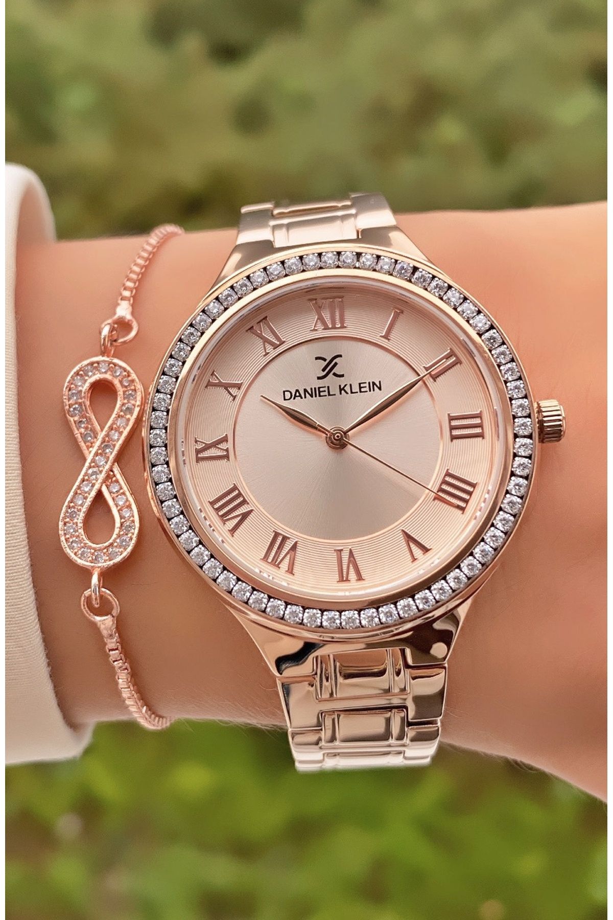 Daniel klein hot sale rose gold watches
