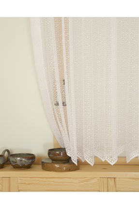 Massarelli File Tül Beyaz 1-3 Sık Pile