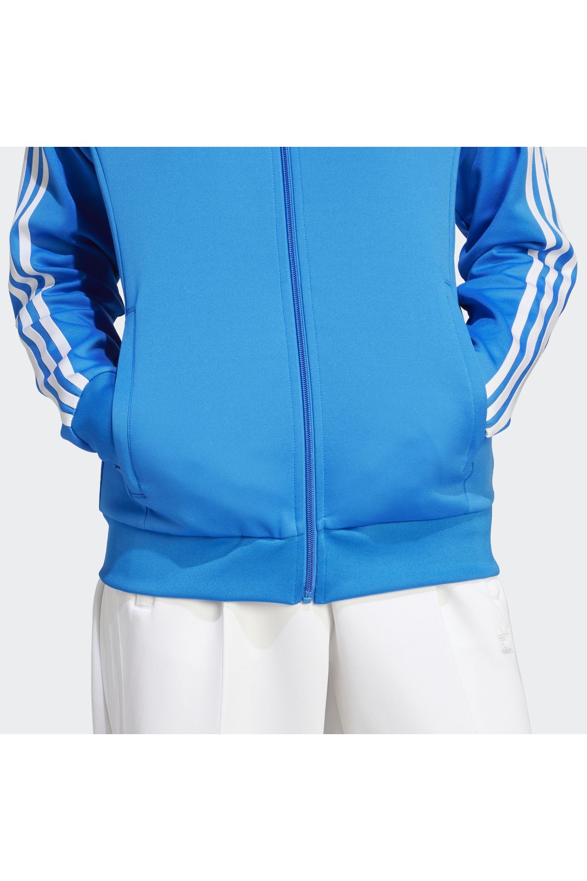 Pale blue clearance adidas jacket