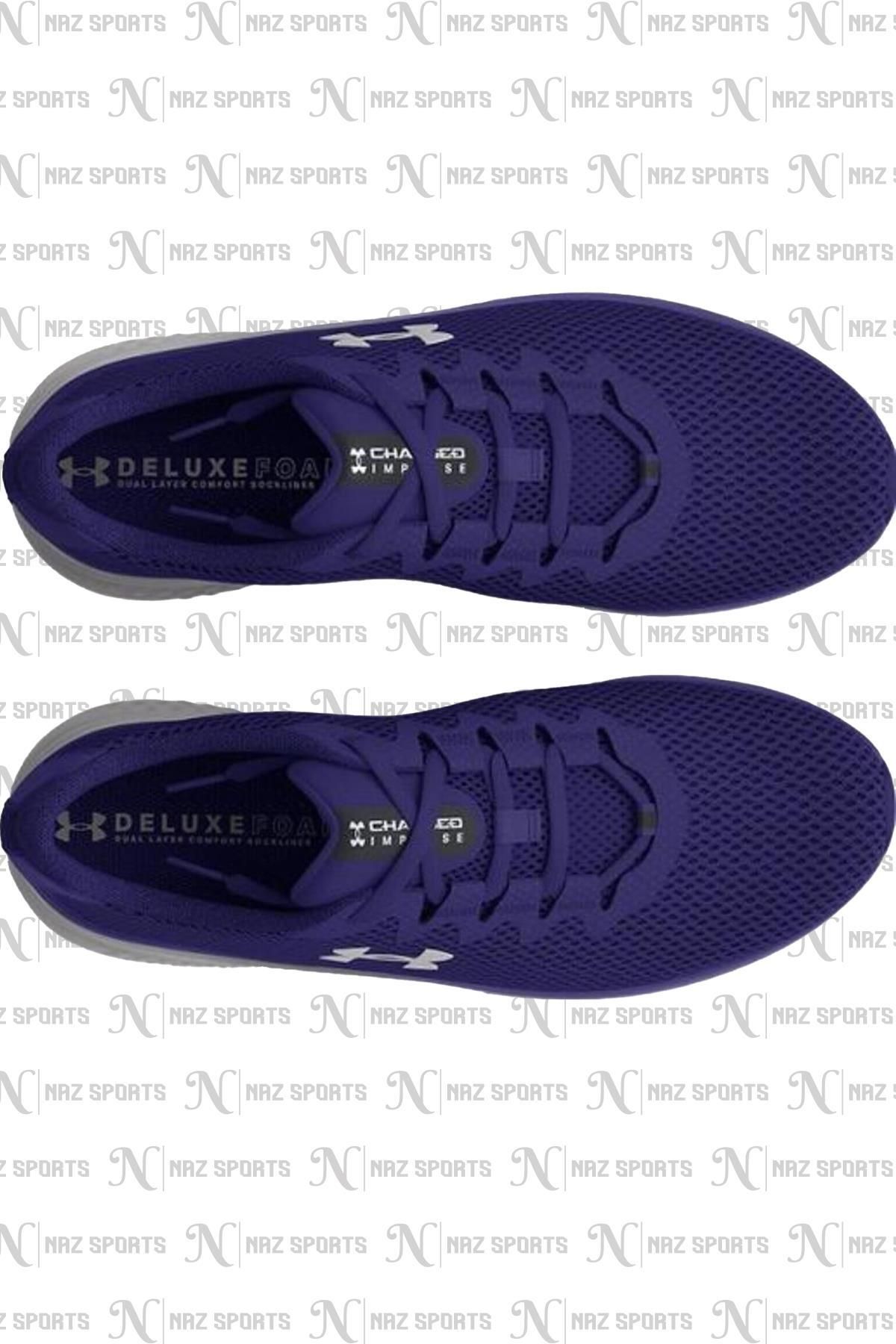 کفش دو و تمرین آبی مردانه Impulse 3 Cushioning Base رانینگ ورزشی باریک Under Armour