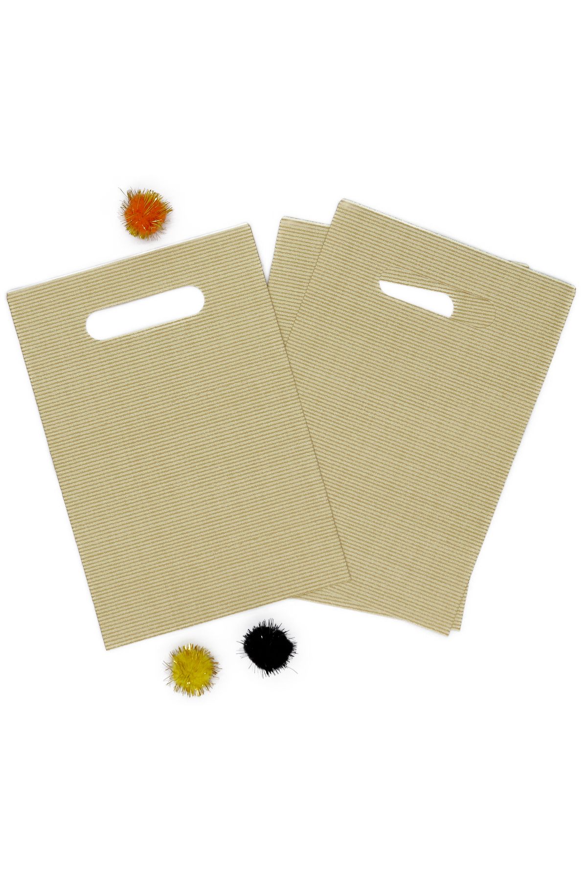 reprodesign 17x25 Cm Geantă Cadou De Lux Galbenă Pentru Mână 10 Buc - One Size