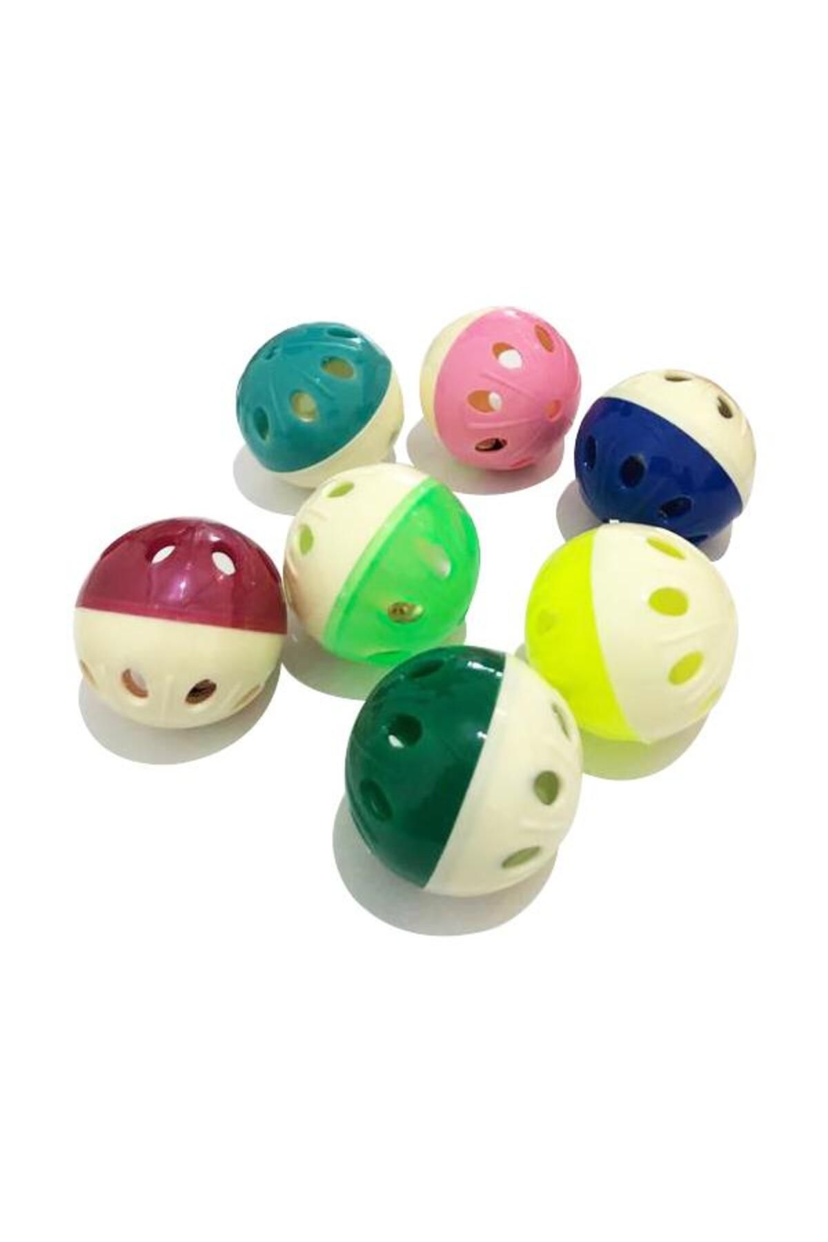 Pet Style-Colorful Bell Game Ball 4cm 1