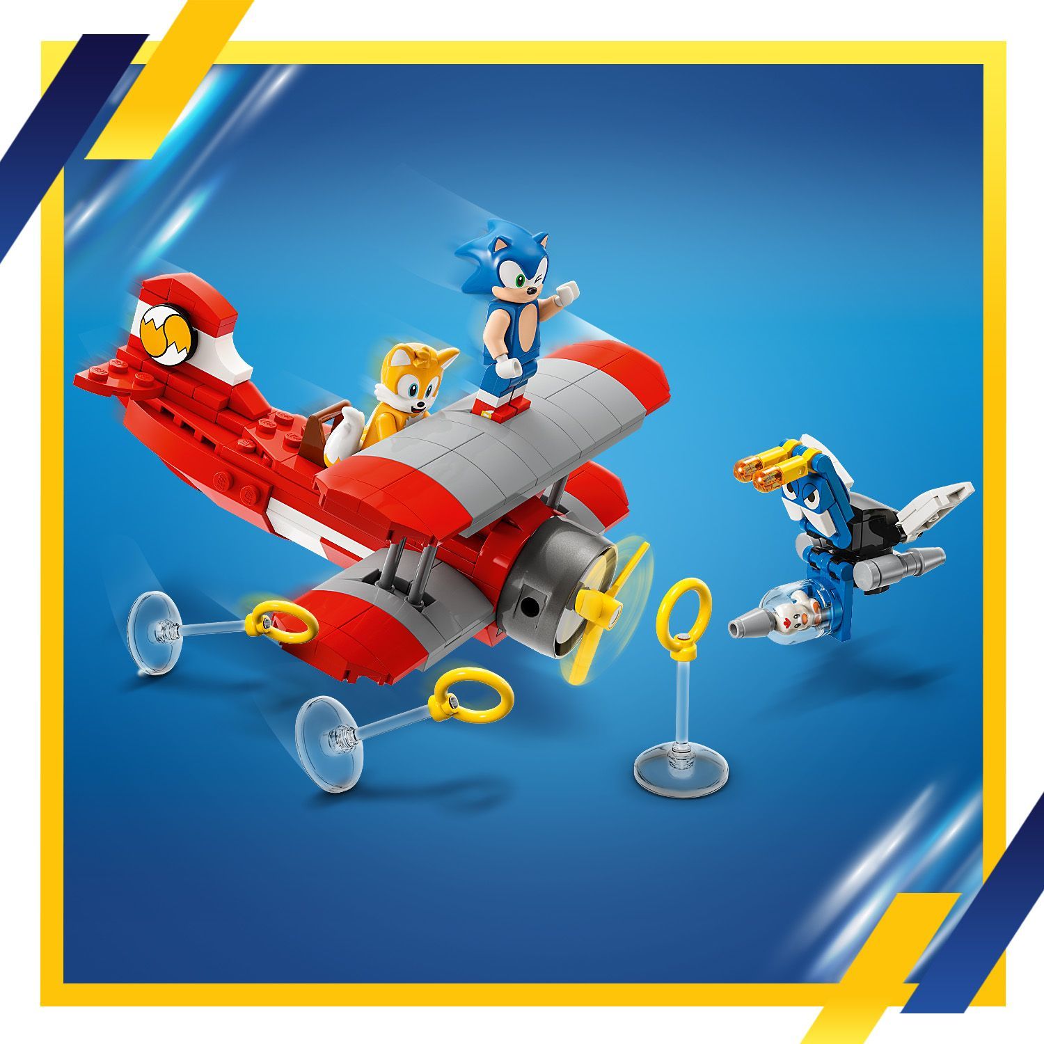 Sonic the Hedgehog™ Keyring 854239, LEGO® Sonic the Hedgehog™