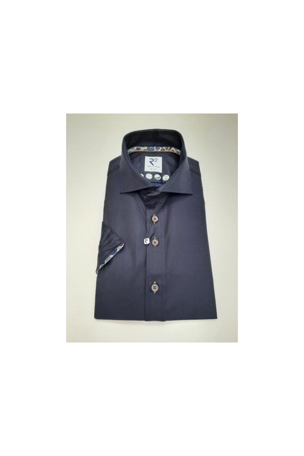 R2 Hemd Blau Regular Fit Trendyol