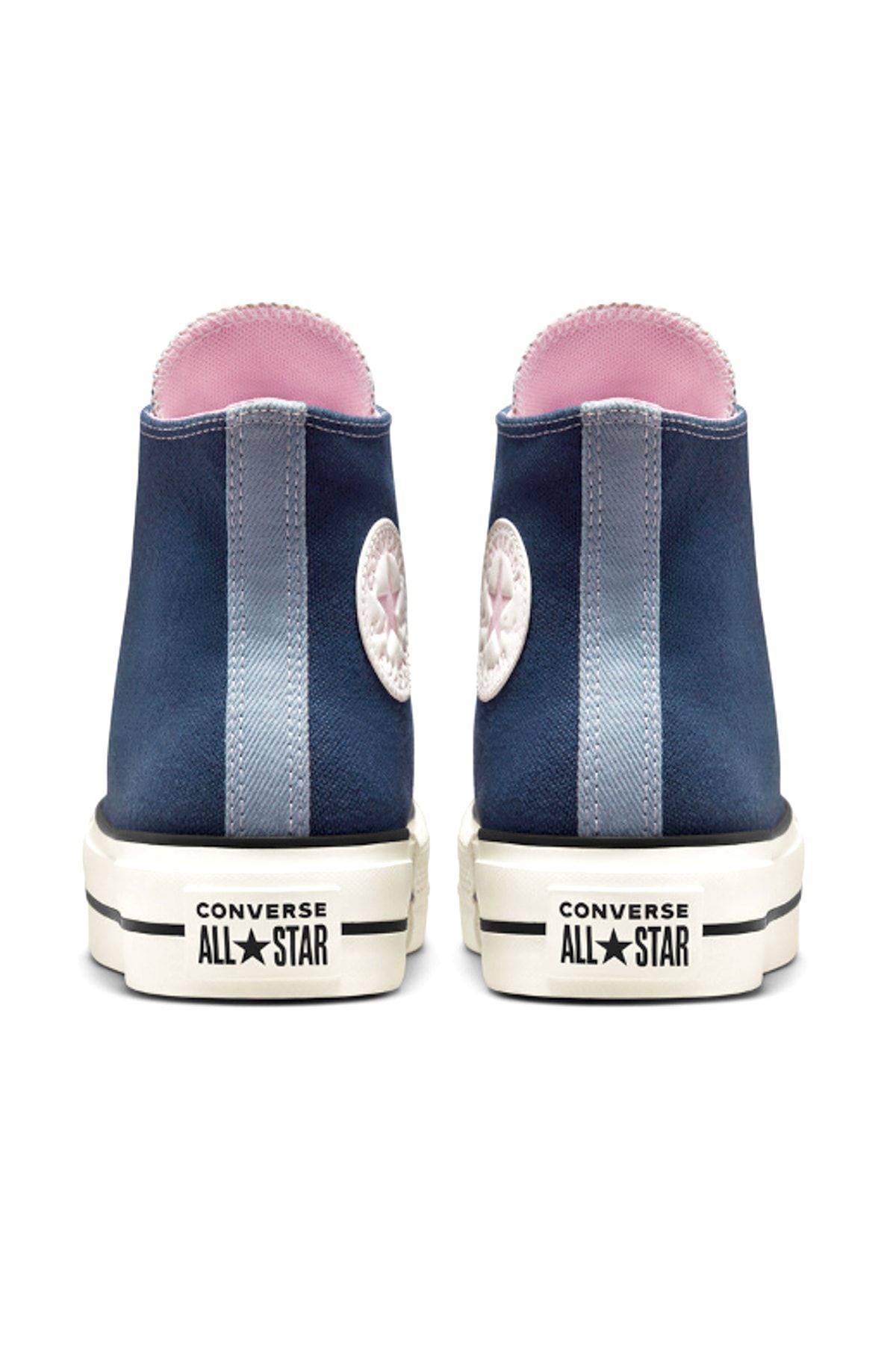 Navy and pink converse clearance