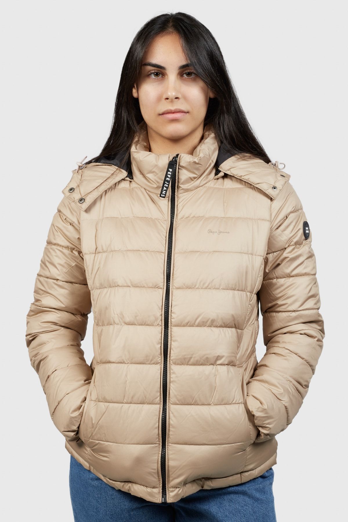 Pepe Jeans Jacket Brown Regular fit Trendyol