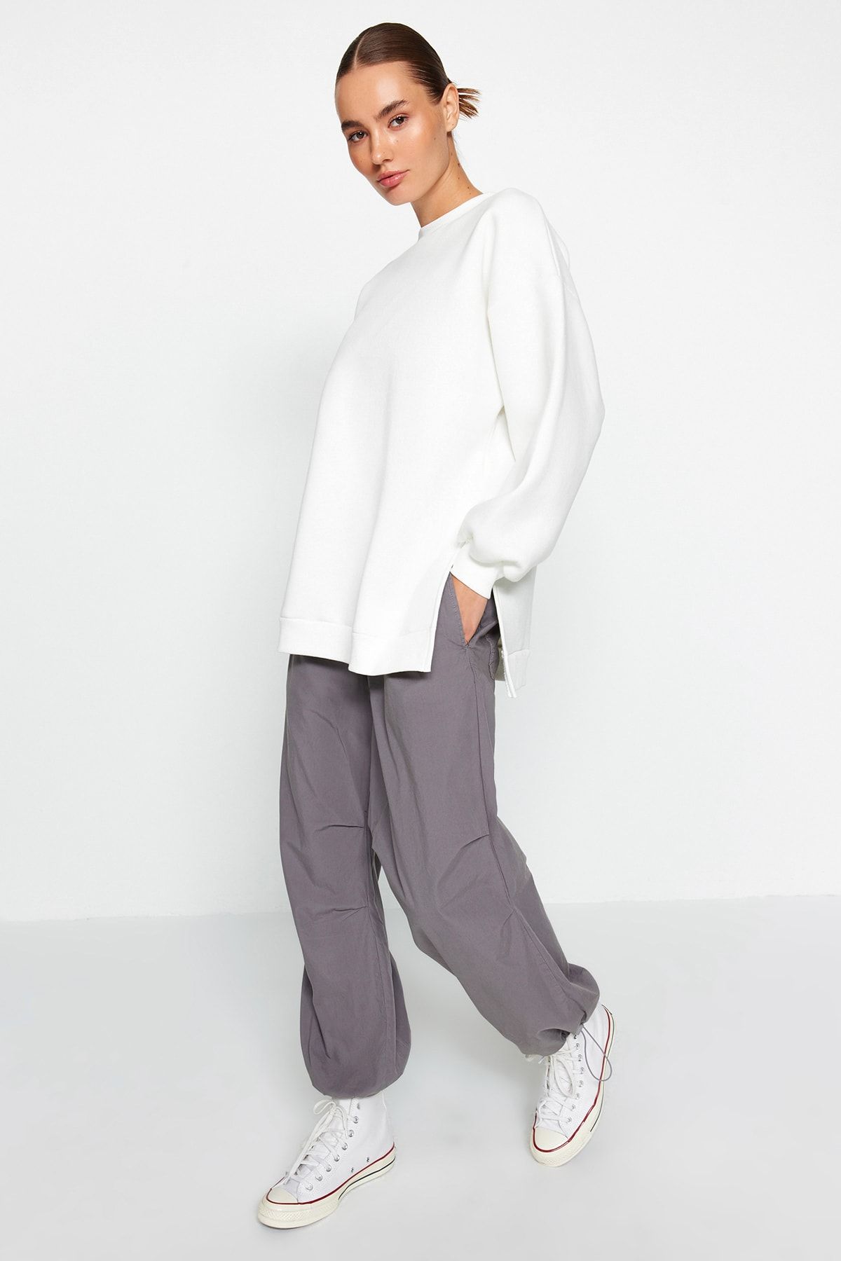 Oversize sweatshirt trendyol