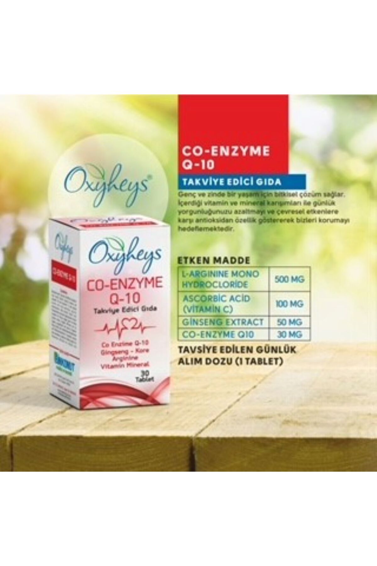 Oxyheys Co-Enzyme Q-10 Tablet