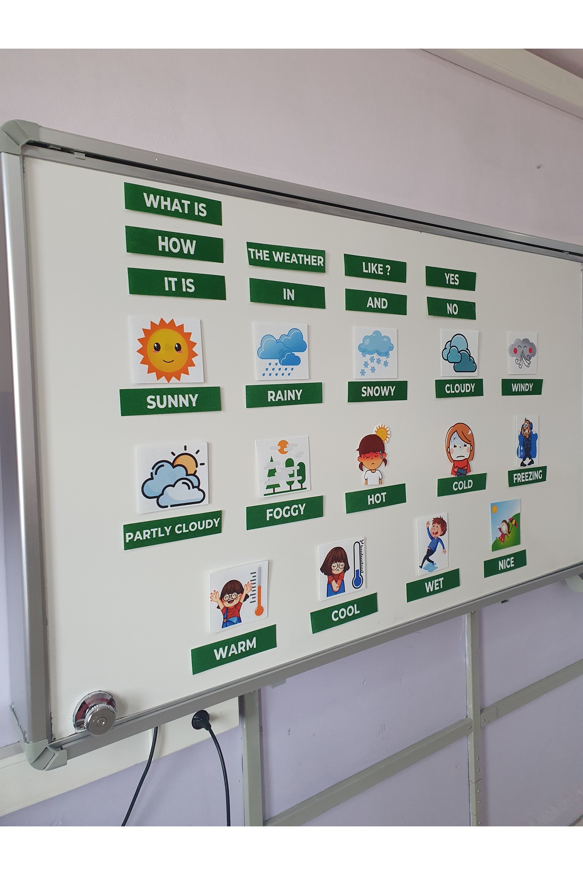 ۳. کلاس ۹. واحد درس مقناطیس‌شده هواشناسی از نمد