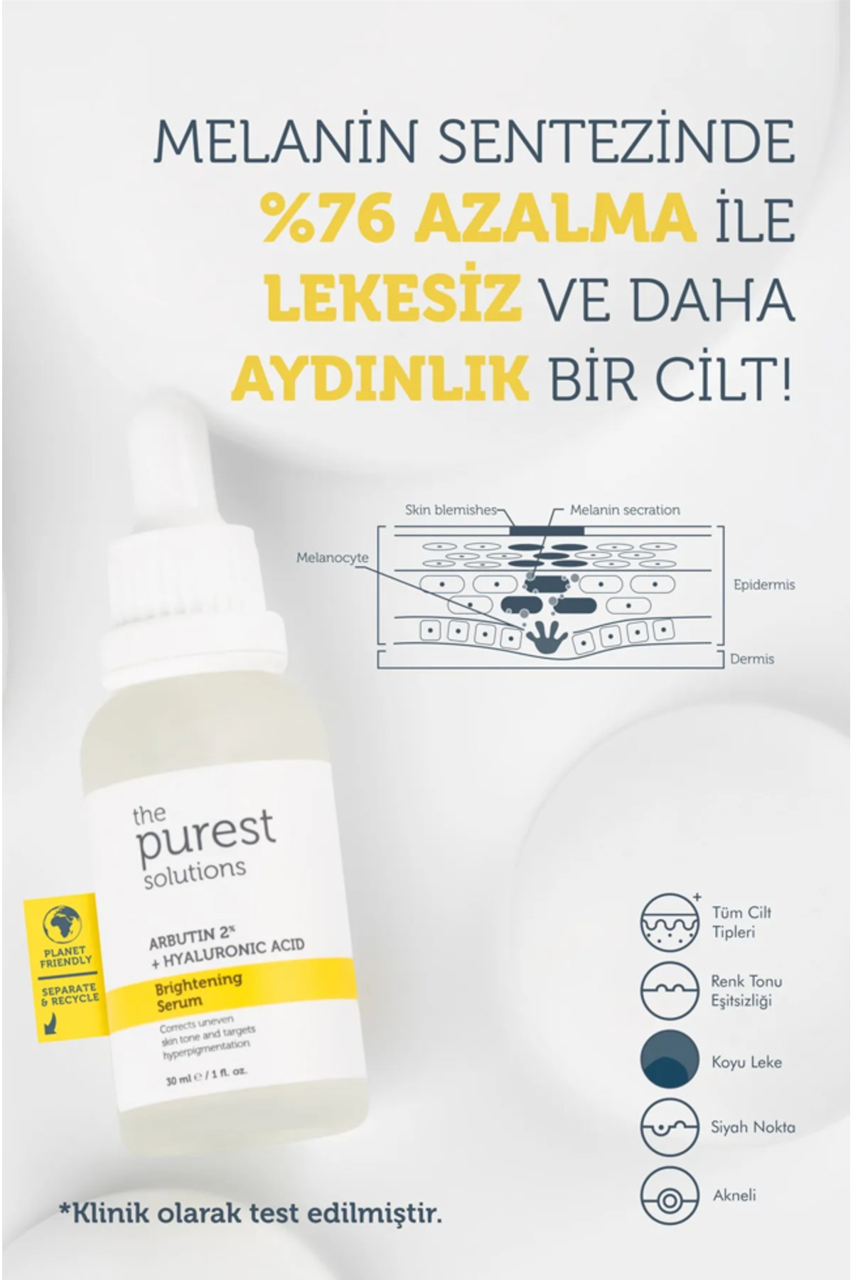 سرم پوست   پیورستThe Purest Solutions | PURE0021983 اورجینال - تصویر 2