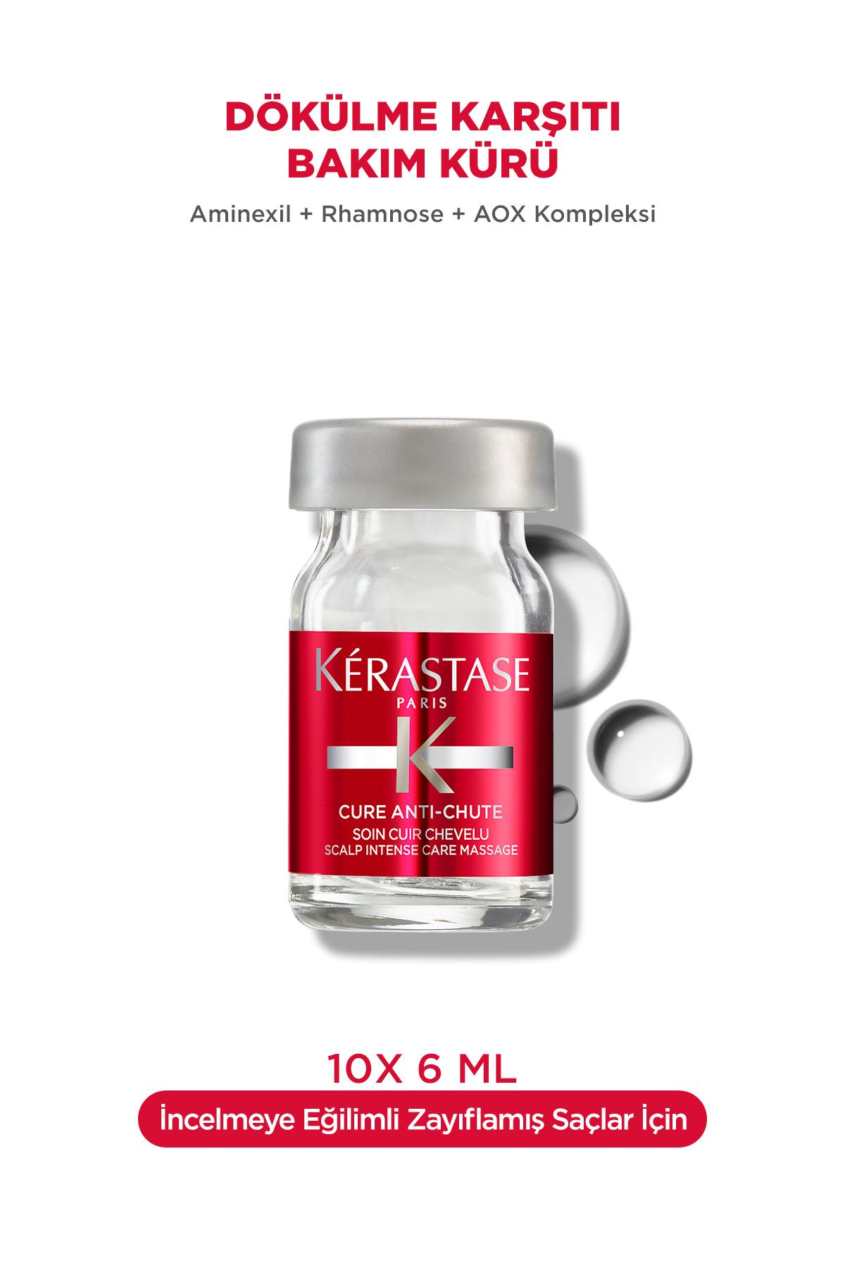 سرم درمانی Specfique Cure ضد ریزش مو‌ 60میل کراستاس Kerastase