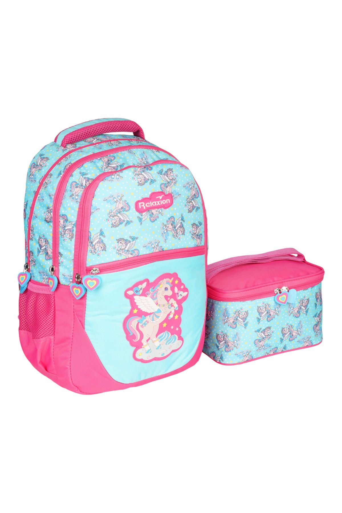 Unicorn backpack discount and lunchbox